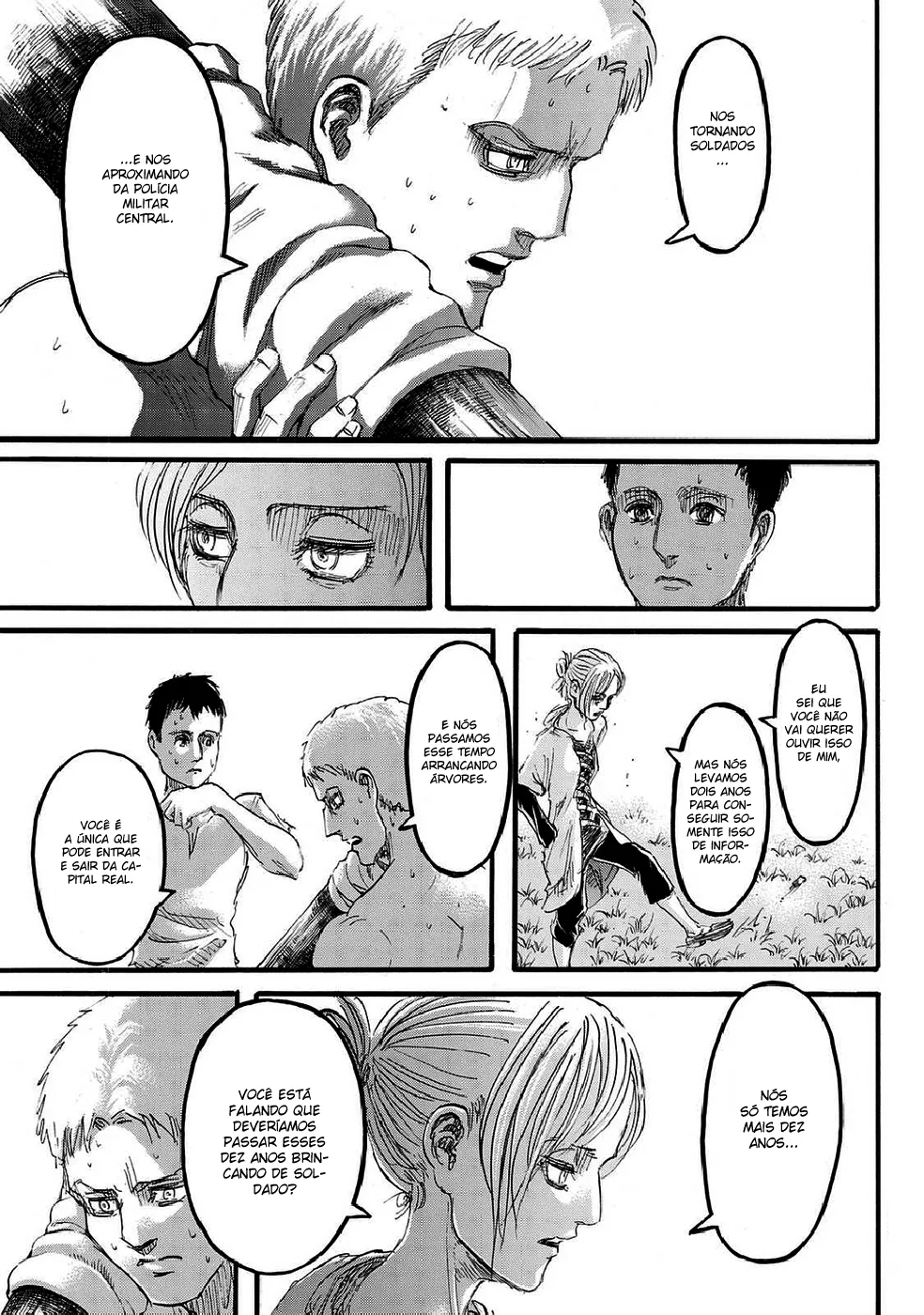 Attack on Titan — Cap. 96, pág. 40