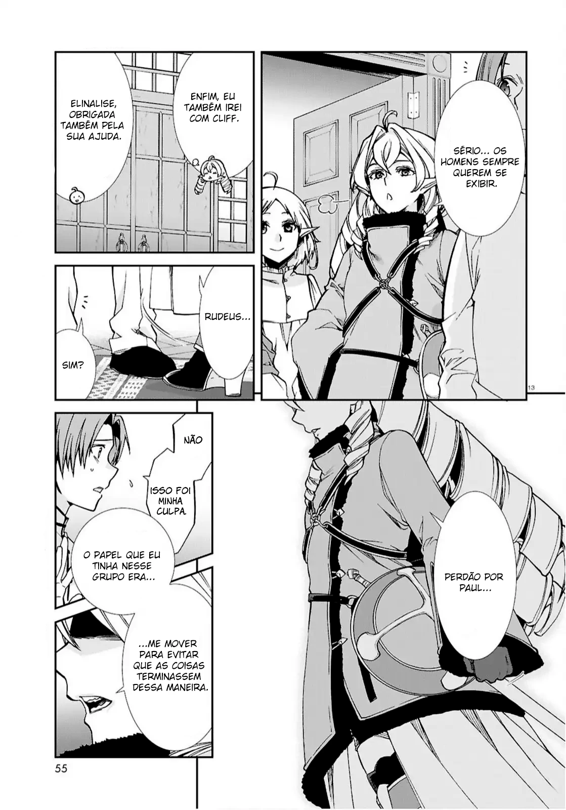 Mushoku Tensei: Isekai Ittara Honki Dasu — Cap. 10, pág. 14