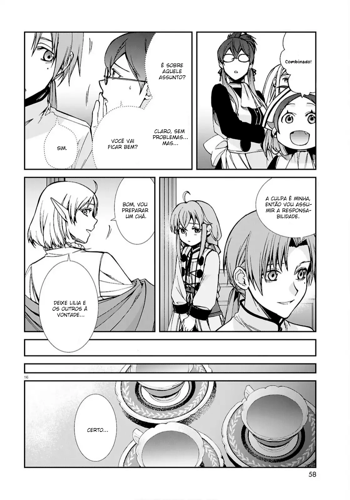 Mushoku Tensei: Isekai Ittara Honki Dasu — Cap. 10, pág. 17