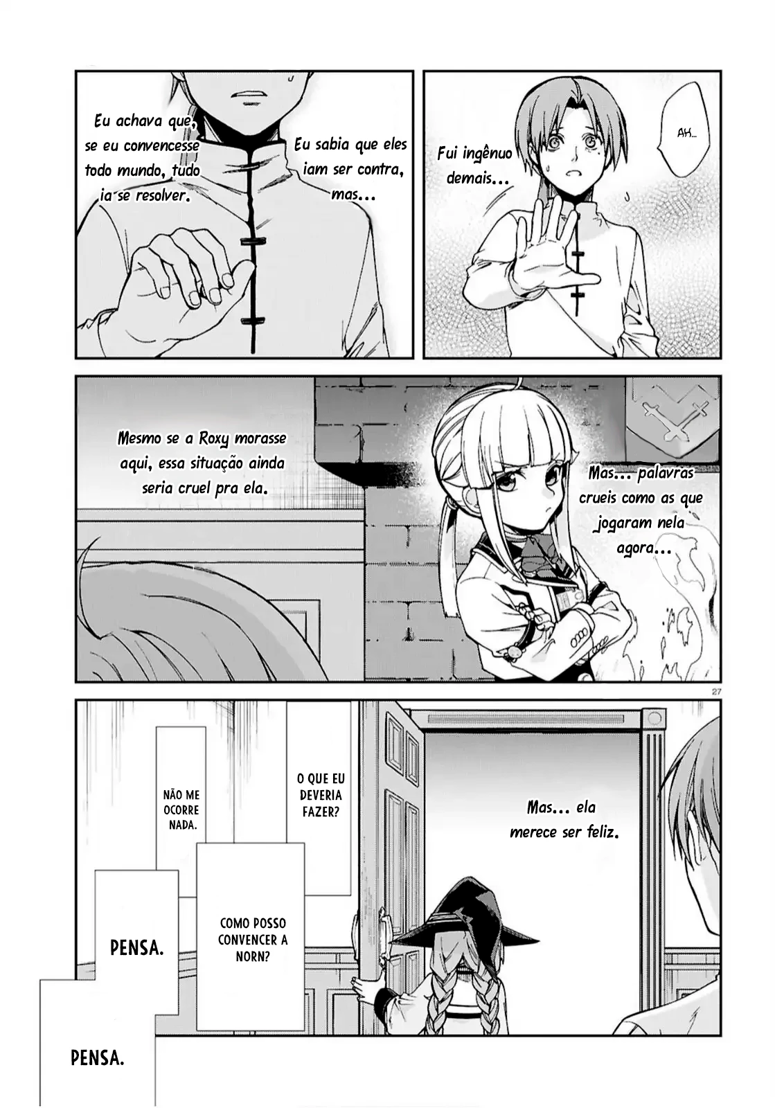 Mushoku Tensei: Isekai Ittara Honki Dasu — Cap. 10, pág. 28