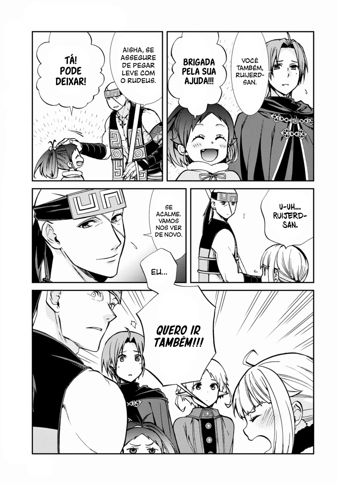Mushoku Tensei: Isekai Ittara Honki Dasu — Cap. 100, pág. 8