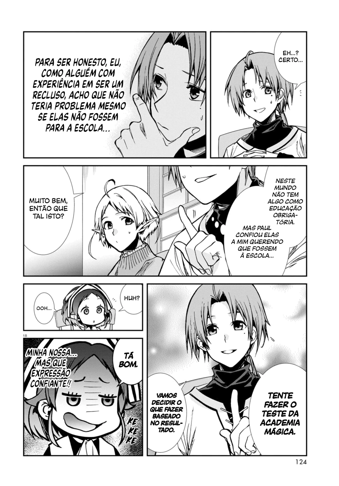 Mushoku Tensei: Isekai Ittara Honki Dasu — Cap. 100, pág. 19