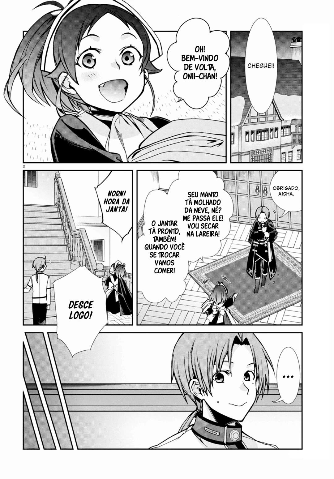 Mushoku Tensei: Isekai Ittara Honki Dasu — Cap. 101, pág. 3