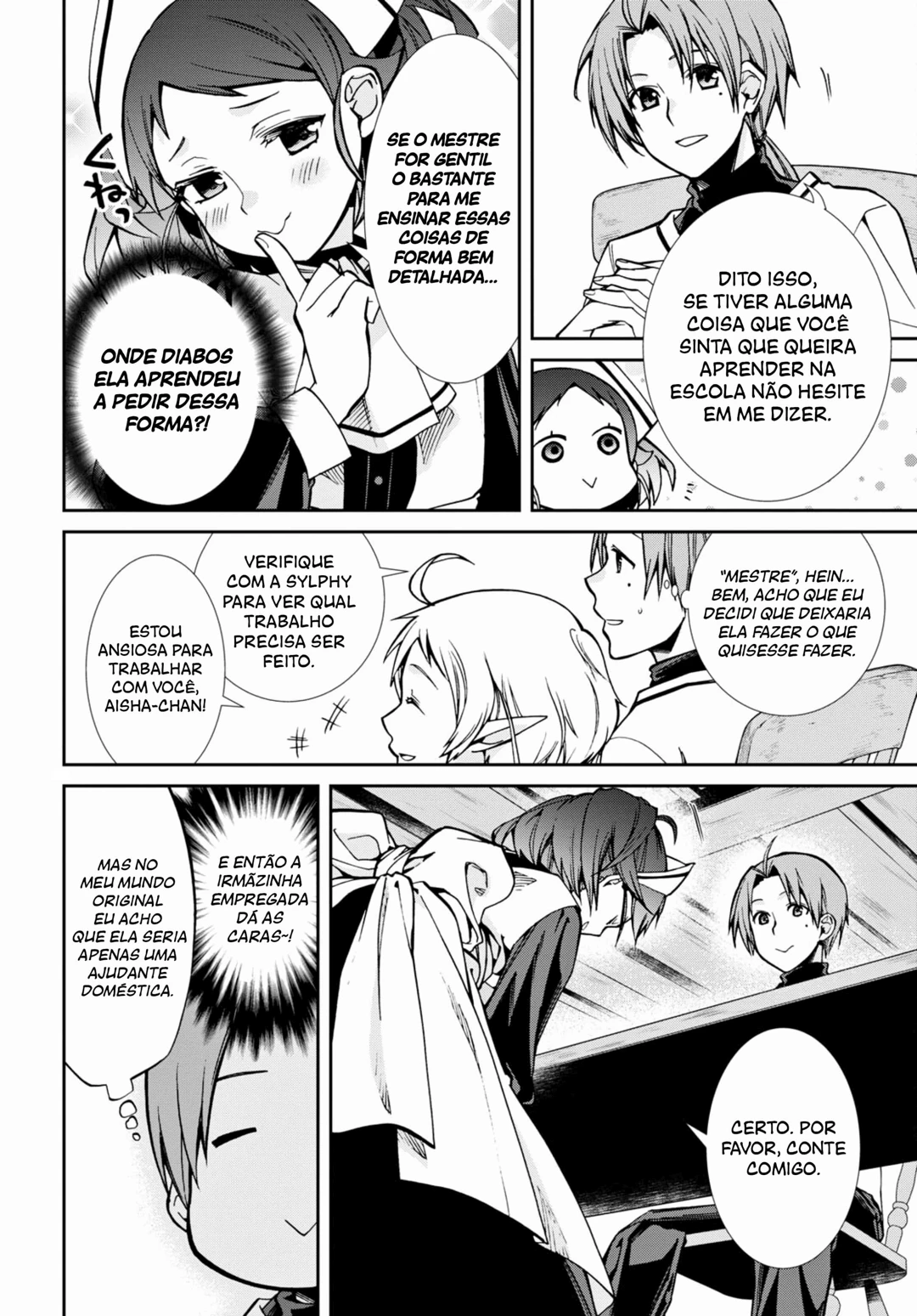 Mushoku Tensei: Isekai Ittara Honki Dasu — Cap. 101, pág. 5