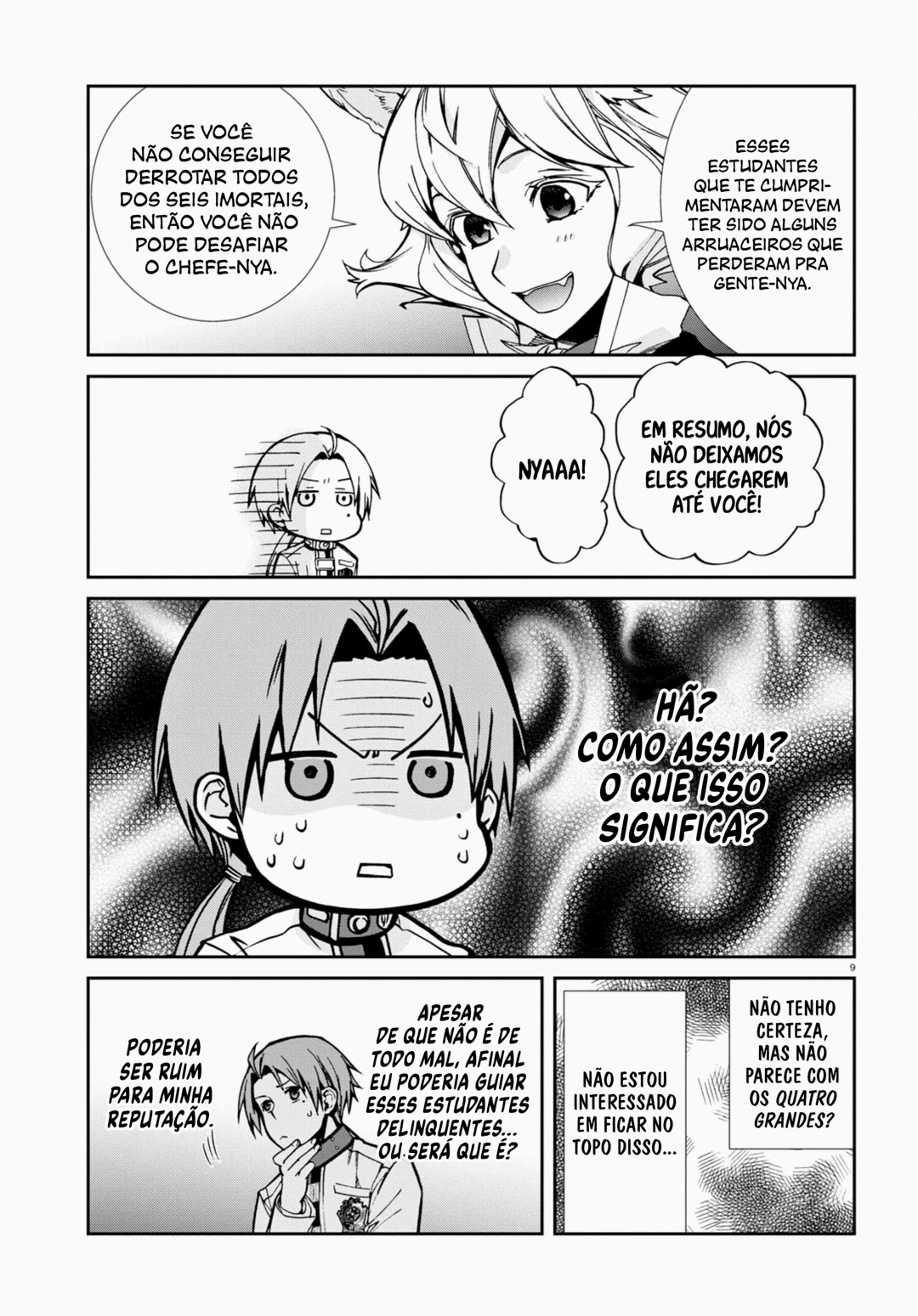 Mushoku Tensei: Isekai Ittara Honki Dasu — Cap. 102, pág. 10