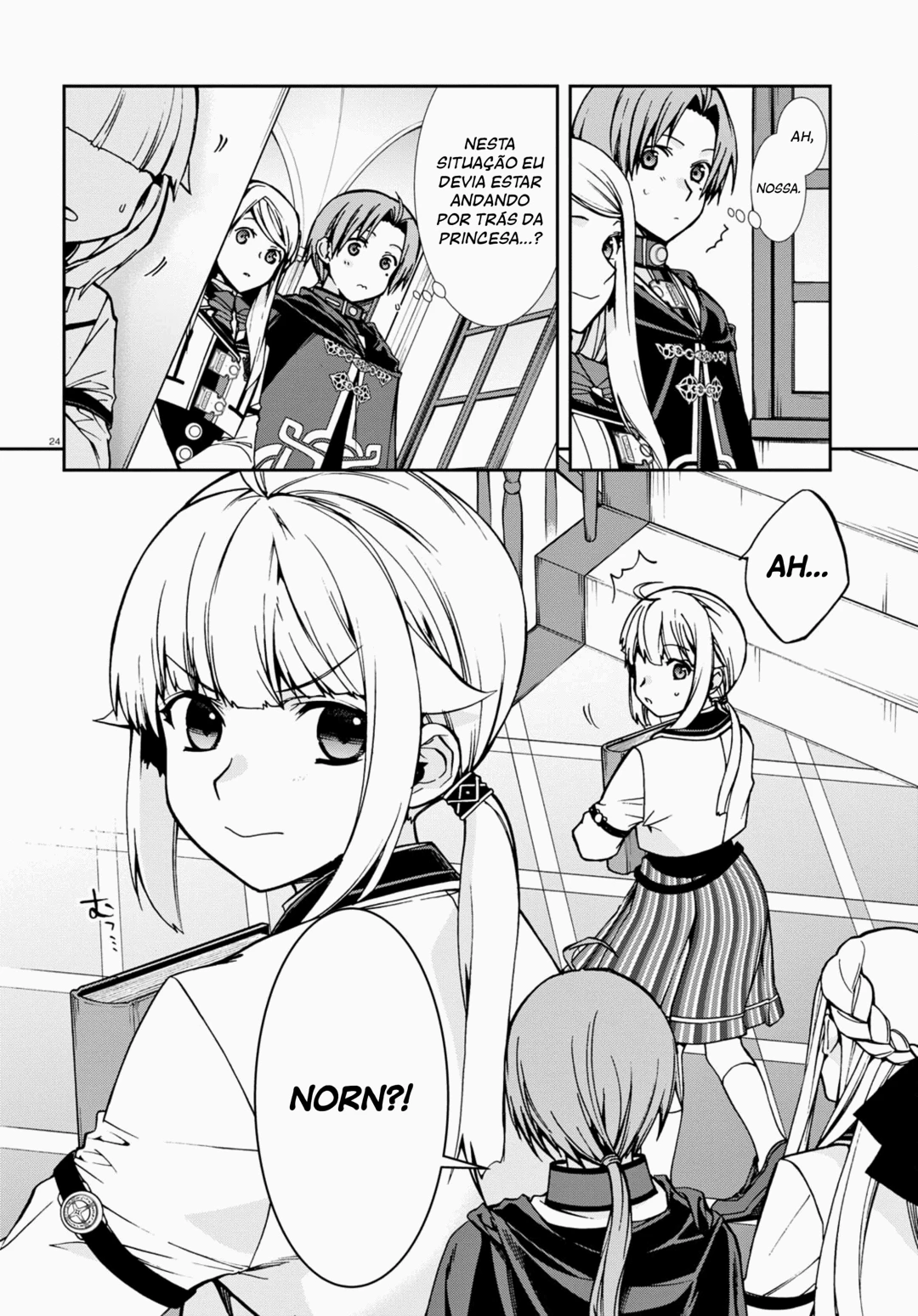 Mushoku Tensei: Isekai Ittara Honki Dasu — Cap. 102, pág. 25