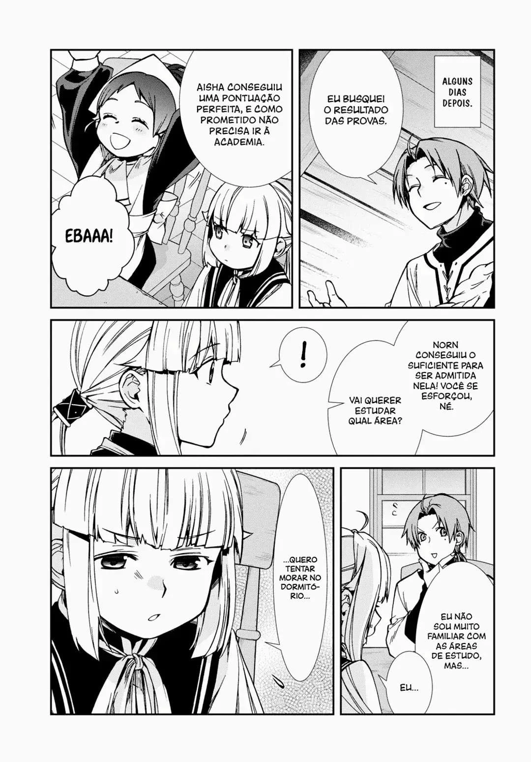 Mushoku Tensei: Isekai Ittara Honki Dasu — Cap. 105, pág. 22