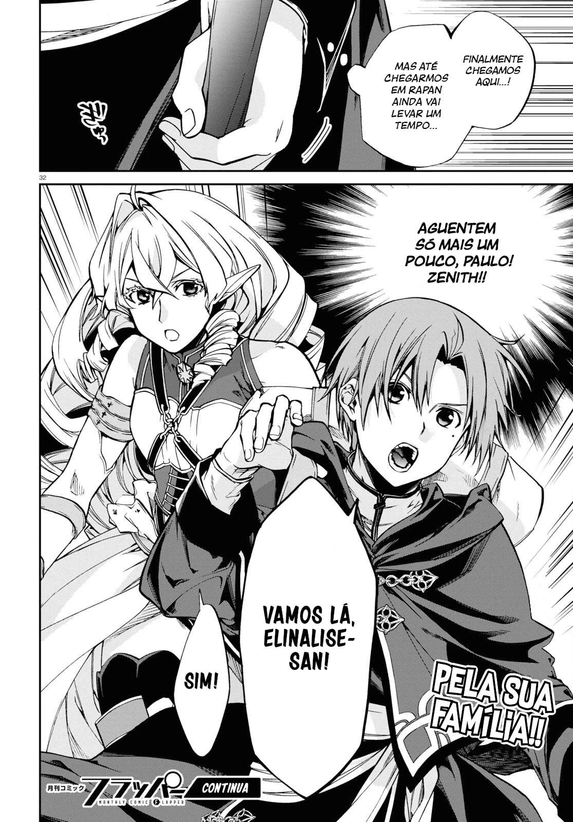 Mushoku Tensei: Isekai Ittara Honki Dasu — Cap. 110, pág. 32