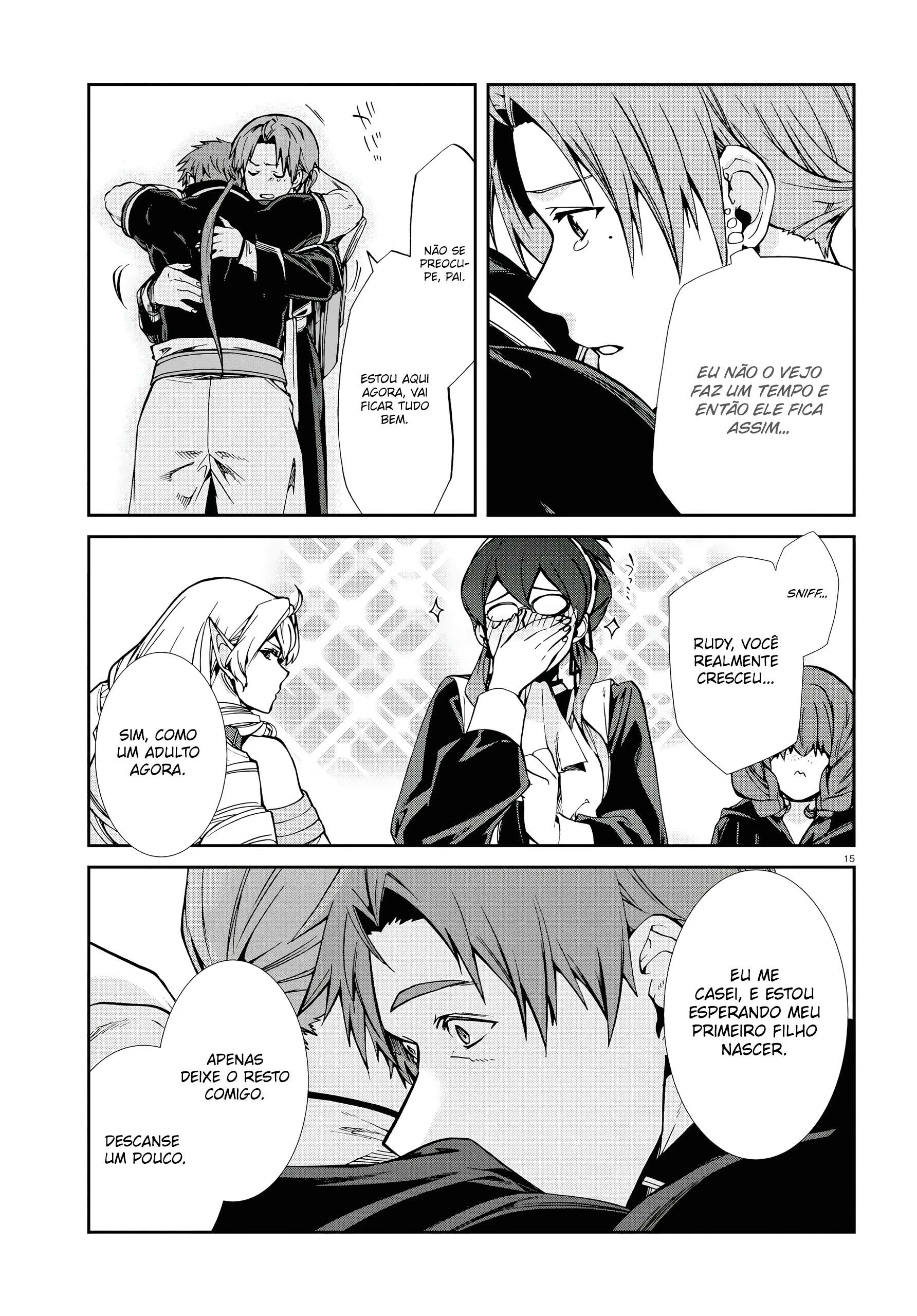 Mushoku Tensei: Isekai Ittara Honki Dasu — Cap. 111, pág. 15