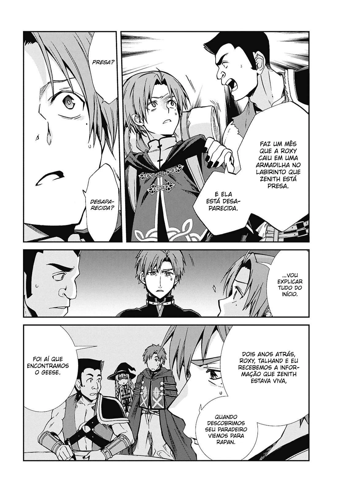 Mushoku Tensei: Isekai Ittara Honki Dasu — Cap. 112, pág. 3