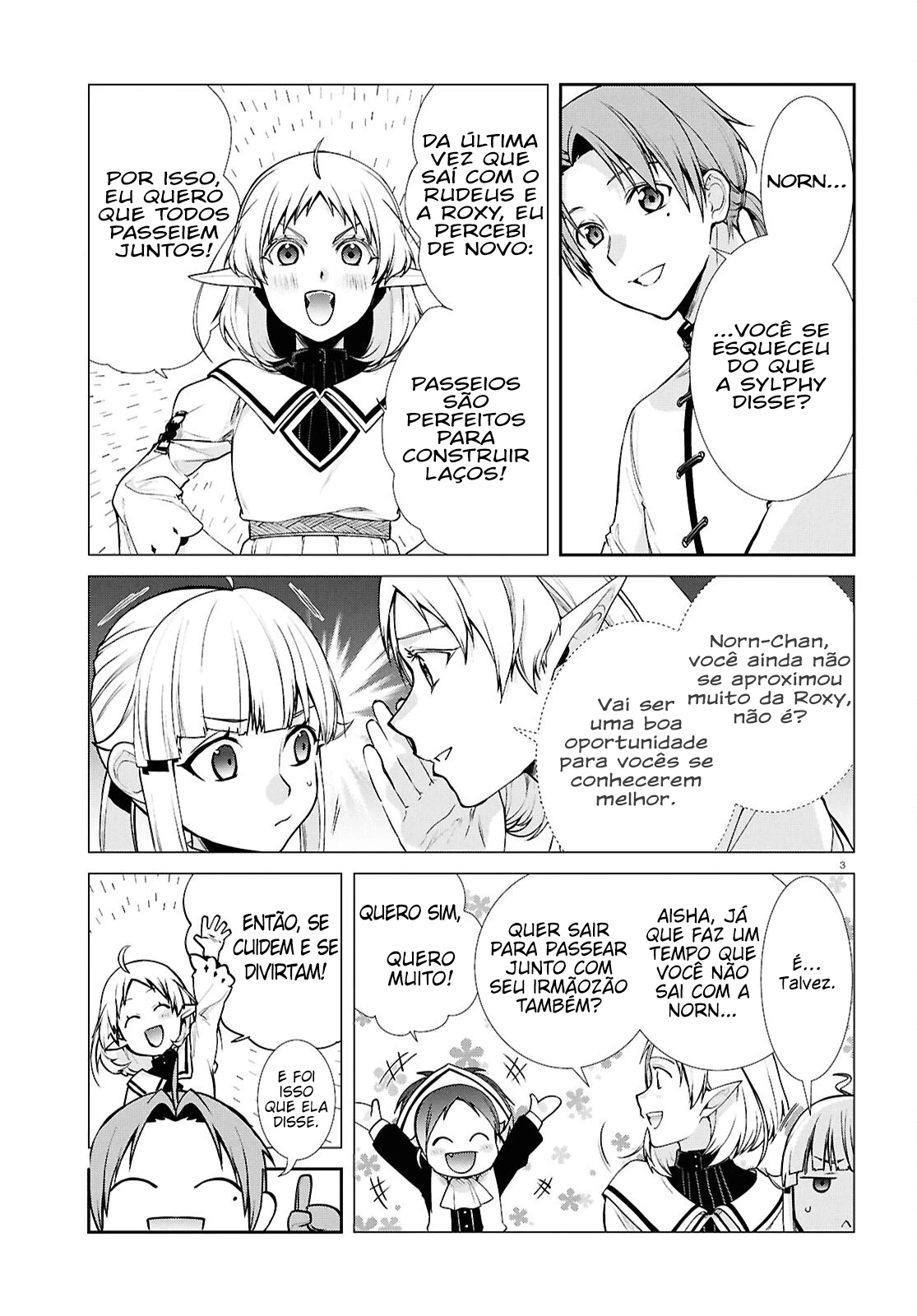 Mushoku Tensei: Isekai Ittara Honki Dasu — Cap. 13, pág. 4