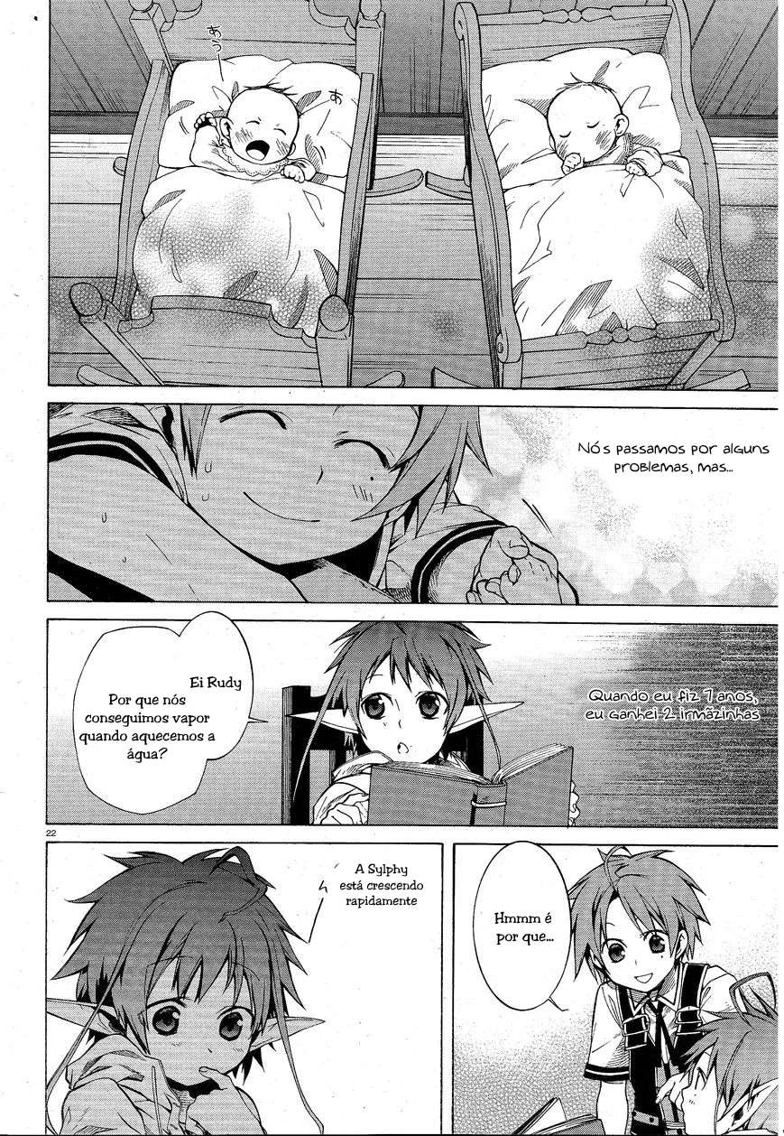 Mushoku Tensei: Isekai Ittara Honki Dasu — Cap. 18, pág. 22