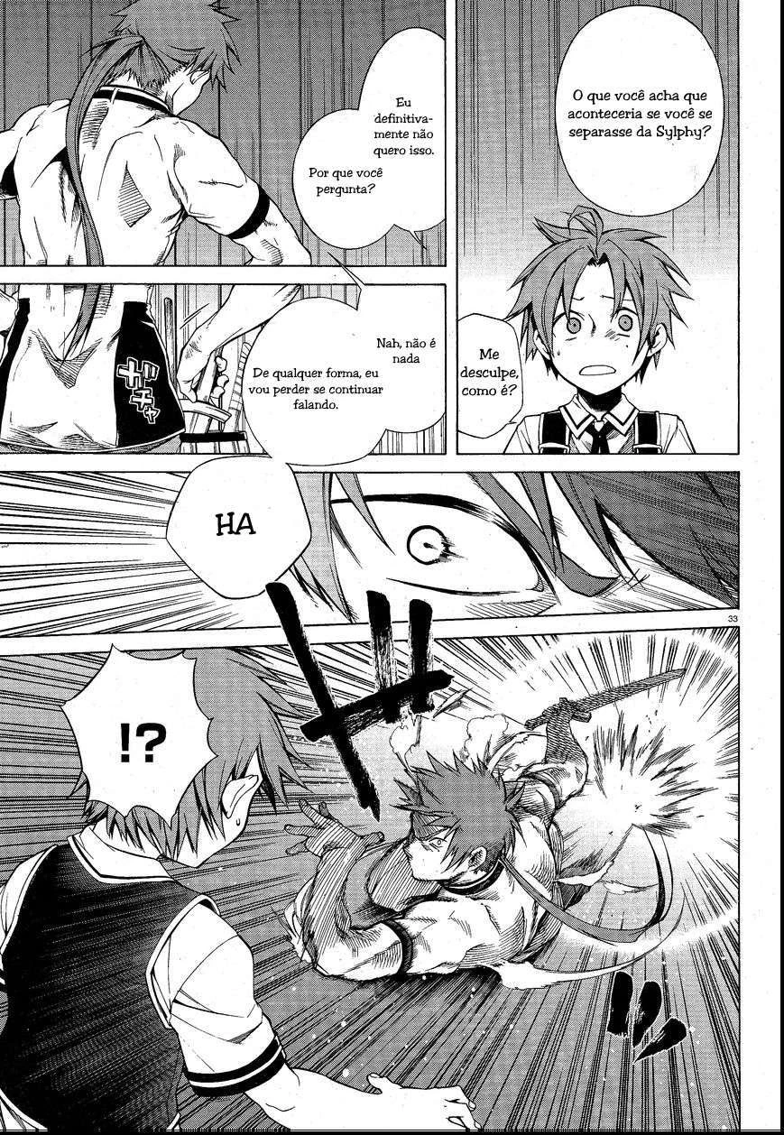 Mushoku Tensei: Isekai Ittara Honki Dasu — Cap. 18, pág. 33