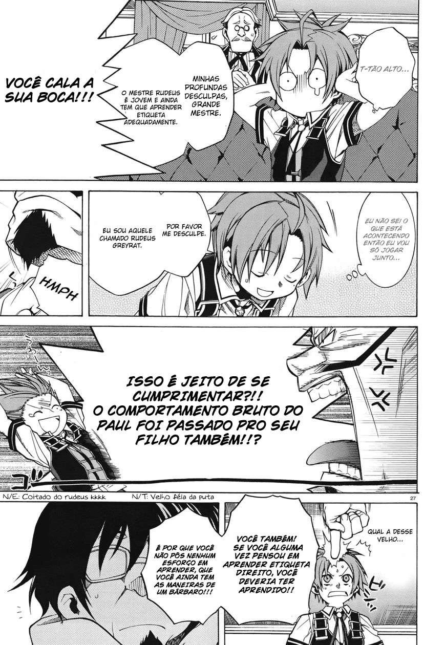 Mushoku Tensei: Isekai Ittara Honki Dasu — Cap. 19, pág. 29