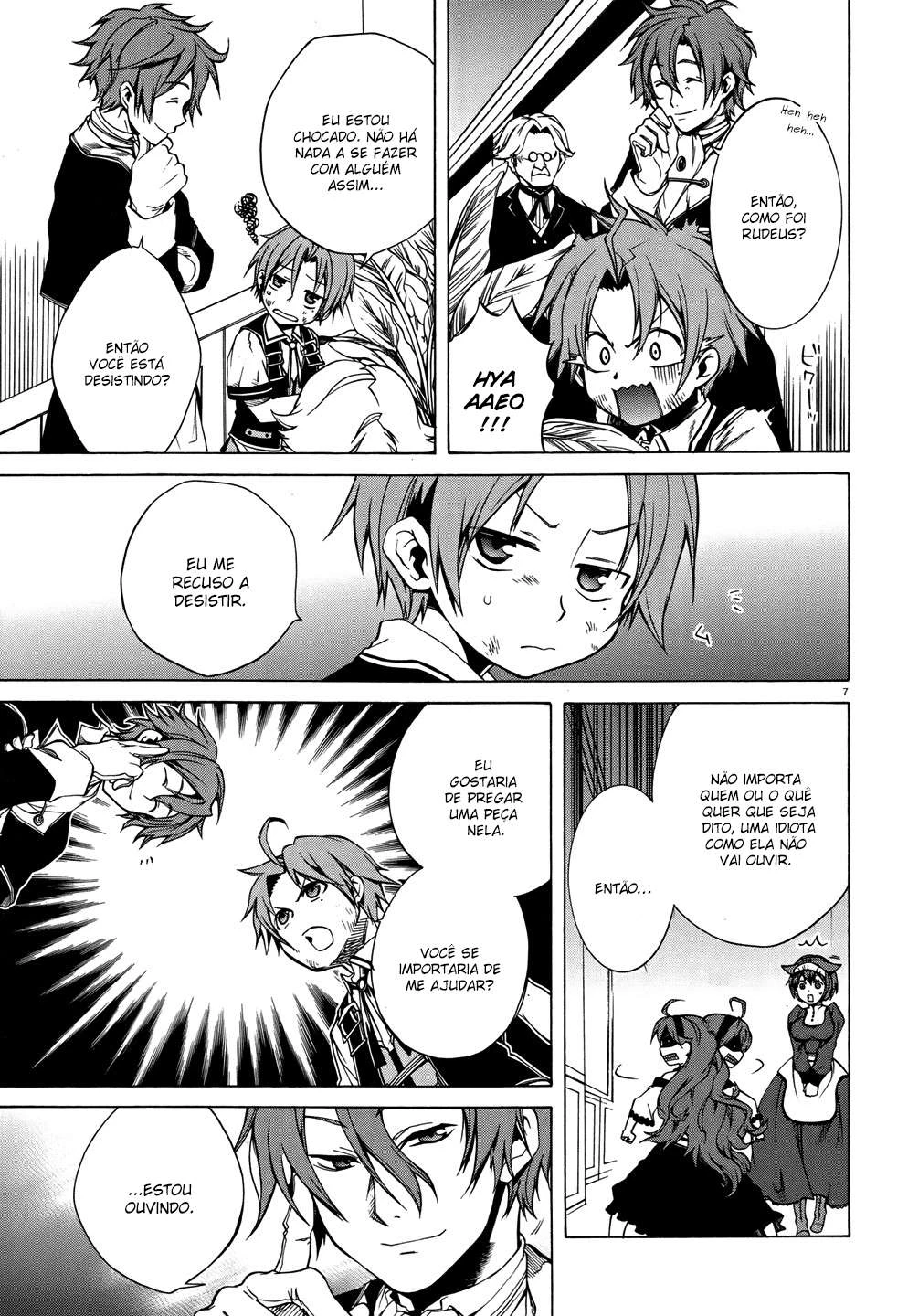 Mushoku Tensei: Isekai Ittara Honki Dasu — Cap. 20, pág. 7