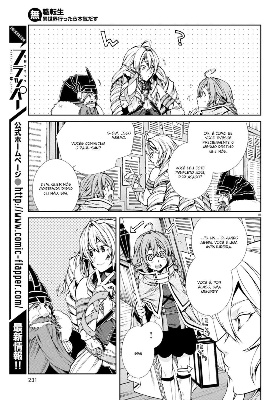 Mushoku Tensei: Isekai Ittara Honki Dasu — Cap. 35, pág. 22