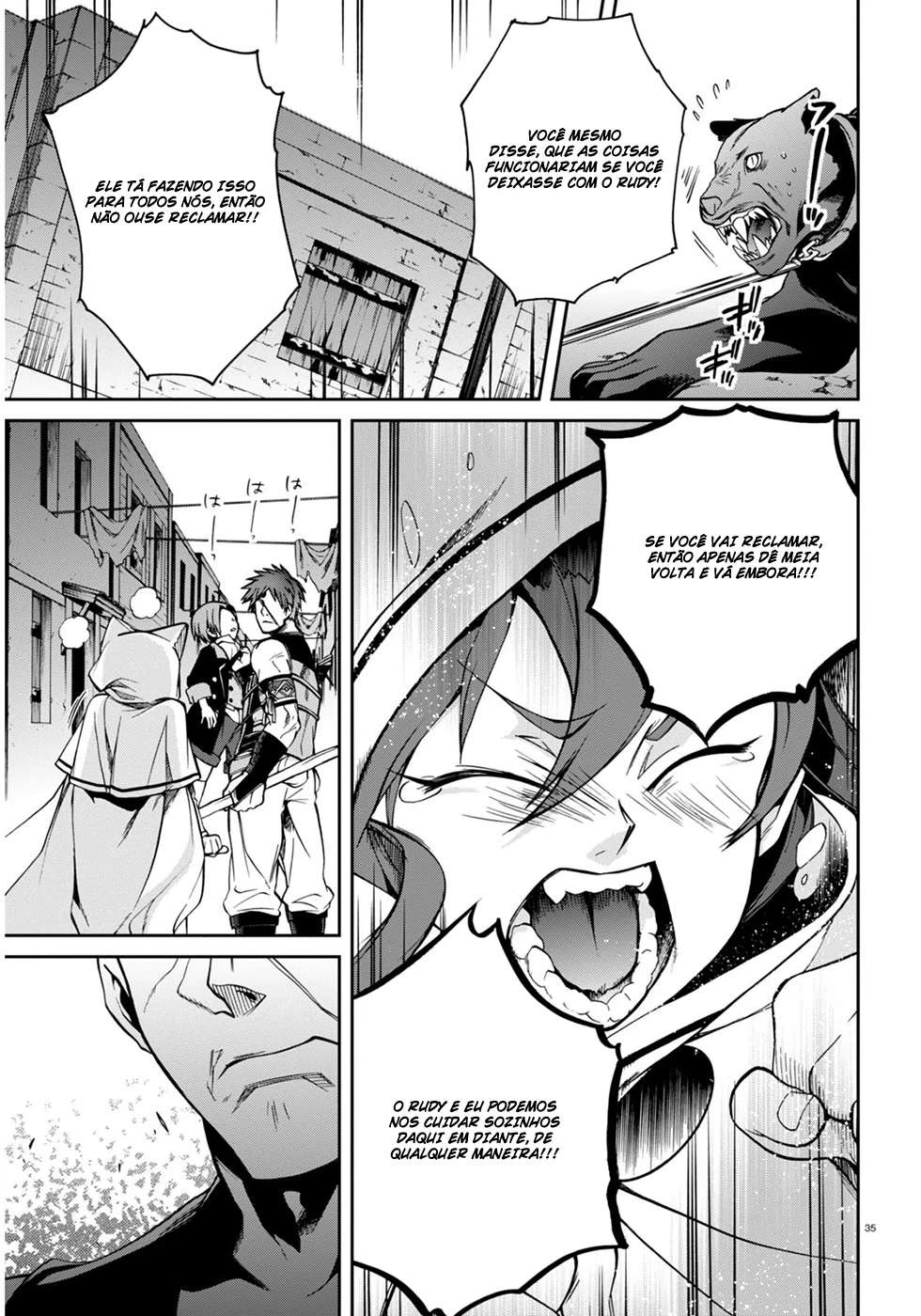 Mushoku Tensei: Isekai Ittara Honki Dasu — Cap. 36, pág. 35