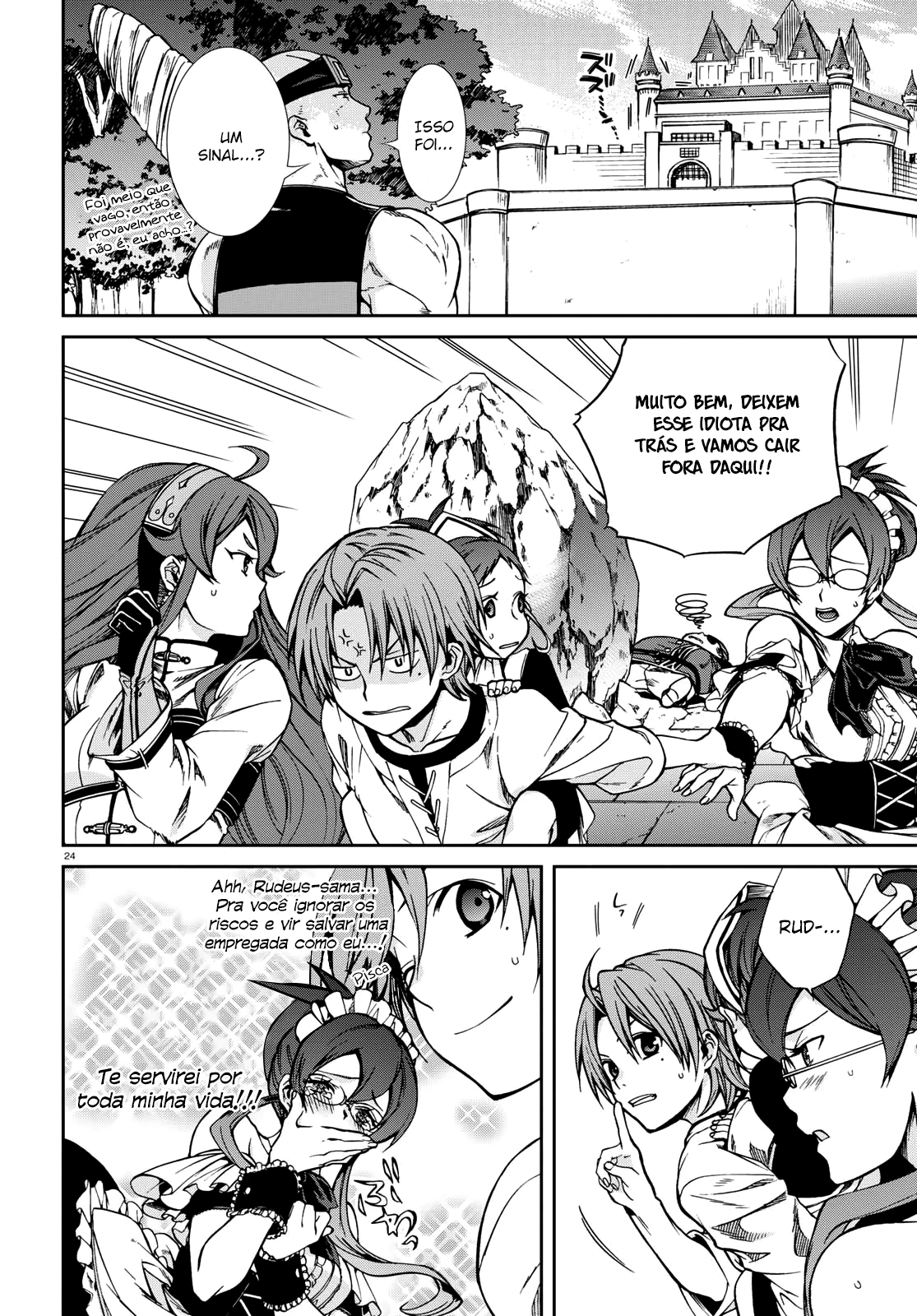 Mushoku Tensei: Isekai Ittara Honki Dasu — Cap. 55, pág. 25