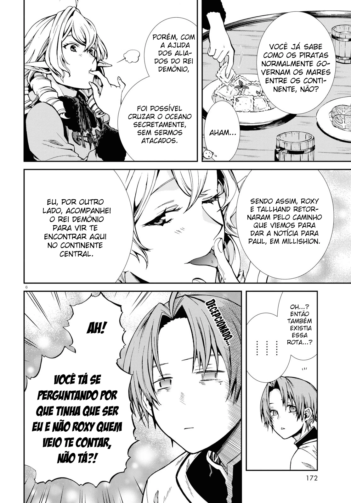 Mushoku Tensei: Isekai Ittara Honki Dasu — Cap. 64, pág. 6