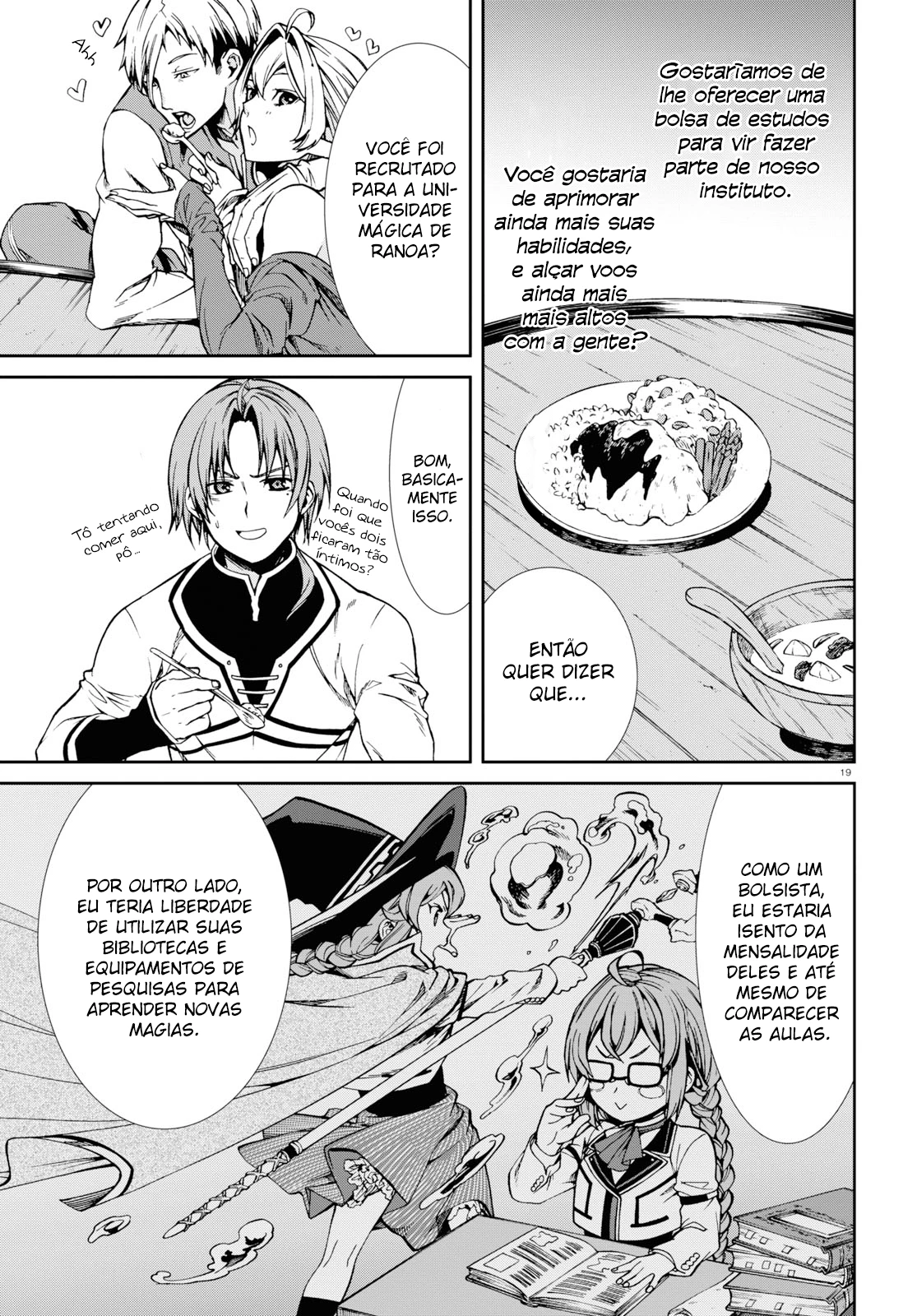 Mushoku Tensei: Isekai Ittara Honki Dasu — Cap. 64, pág. 19