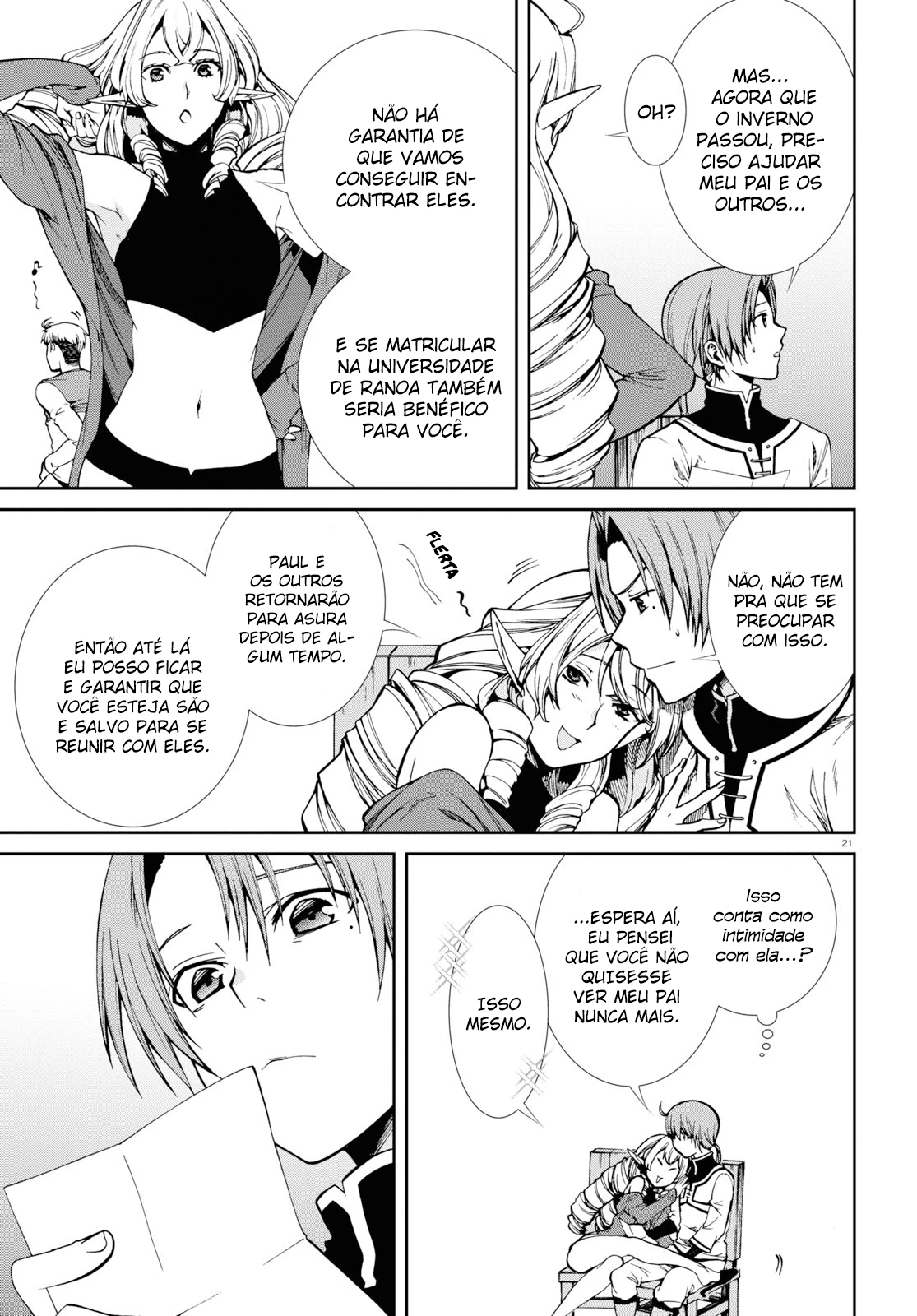 Mushoku Tensei: Isekai Ittara Honki Dasu — Cap. 64, pág. 21
