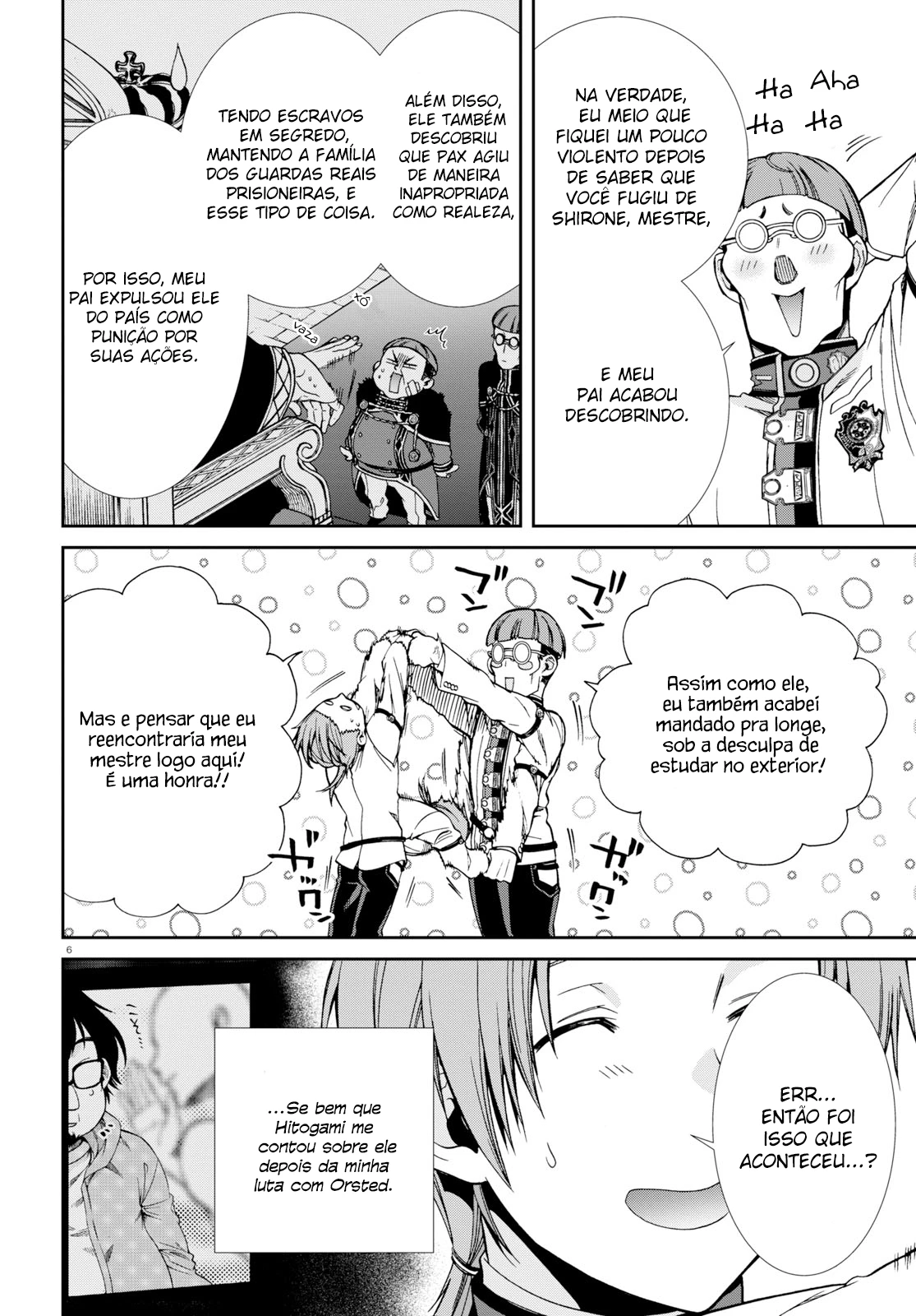 Mushoku Tensei: Isekai Ittara Honki Dasu — Cap. 66, pág. 6