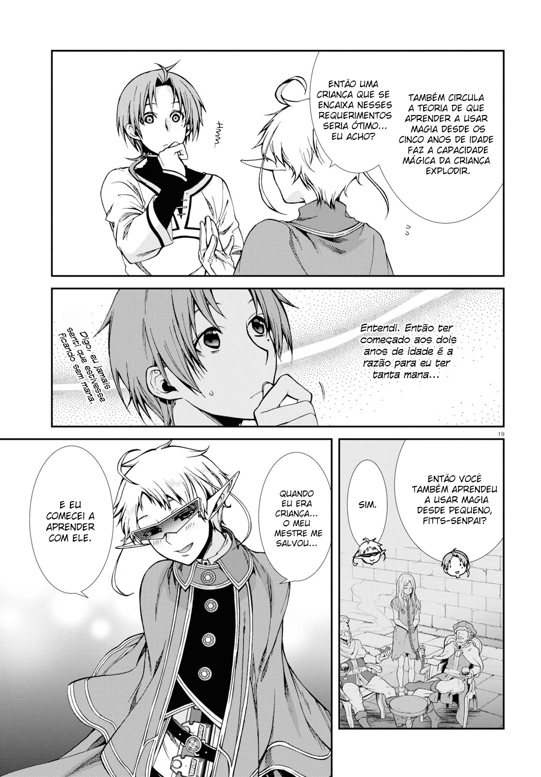 Mushoku Tensei: Isekai Ittara Honki Dasu — Cap. 69, pág. 19