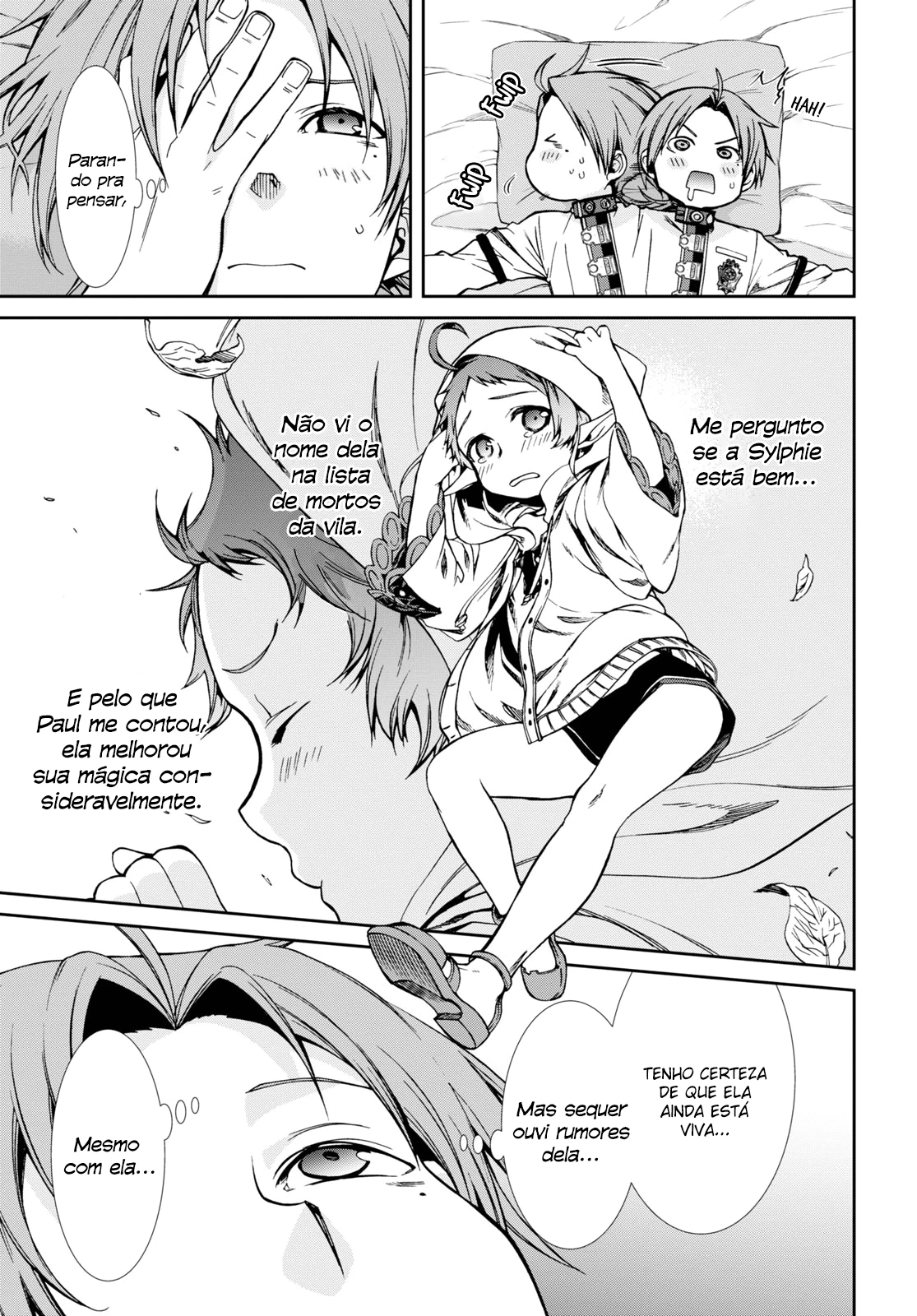 Mushoku Tensei: Isekai Ittara Honki Dasu — Cap. 73, pág. 7