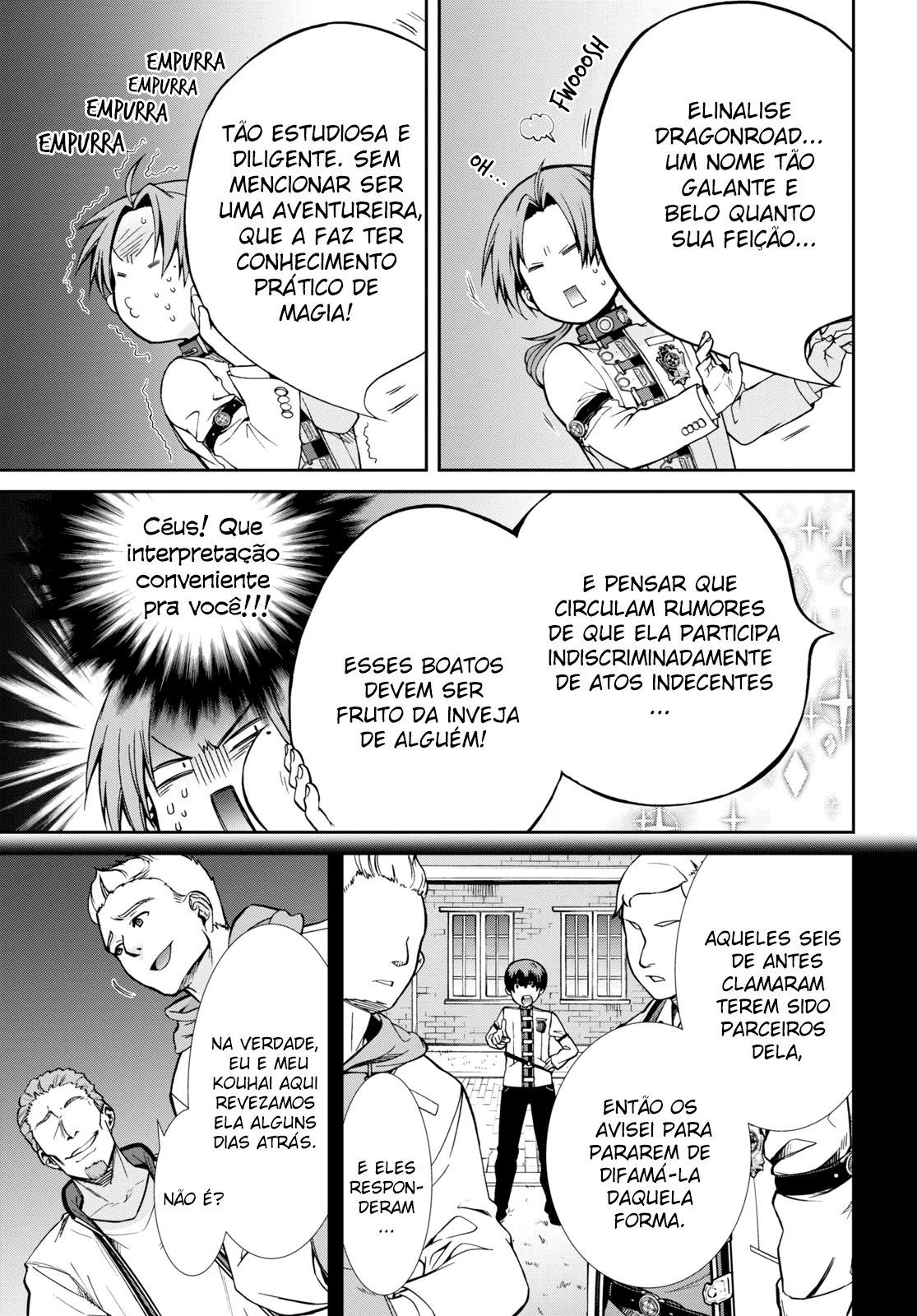 Mushoku Tensei: Isekai Ittara Honki Dasu — Cap. 74, pág. 19
