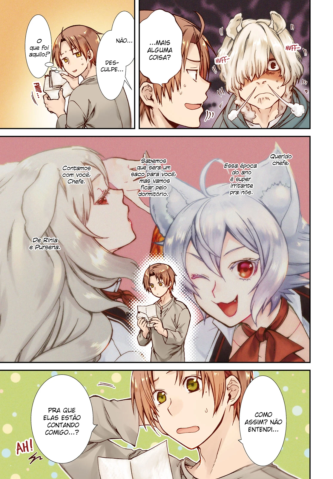 Mushoku Tensei: Isekai Ittara Honki Dasu — Cap. 76, pág. 3