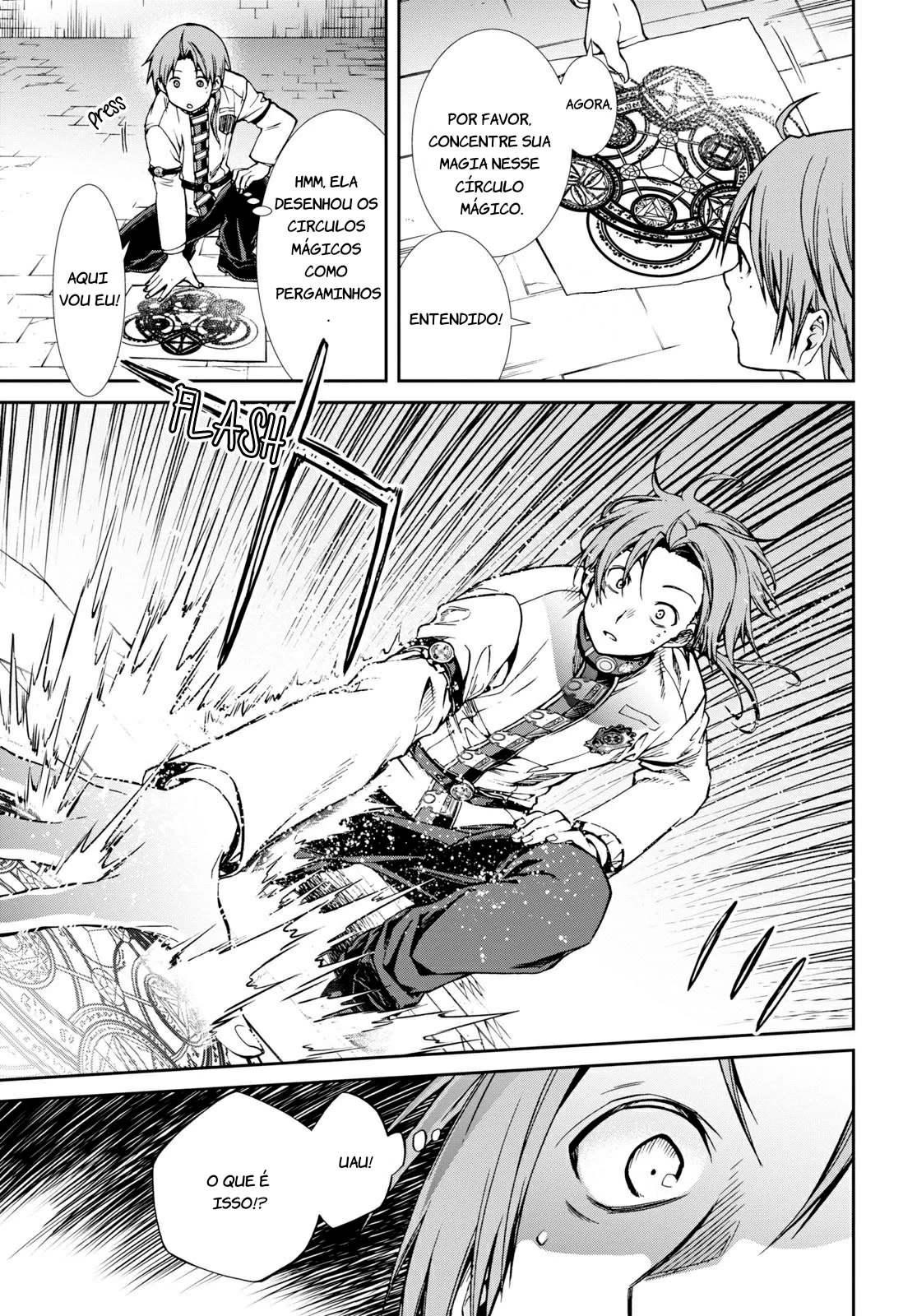 Mushoku Tensei: Isekai Ittara Honki Dasu — Cap. 81, pág. 8