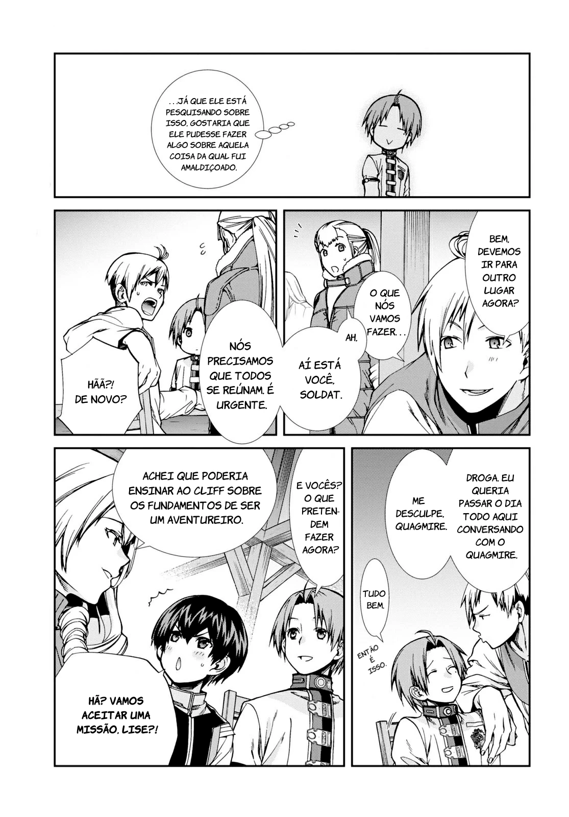Mushoku Tensei: Isekai Ittara Honki Dasu — Cap. 82, pág. 6
