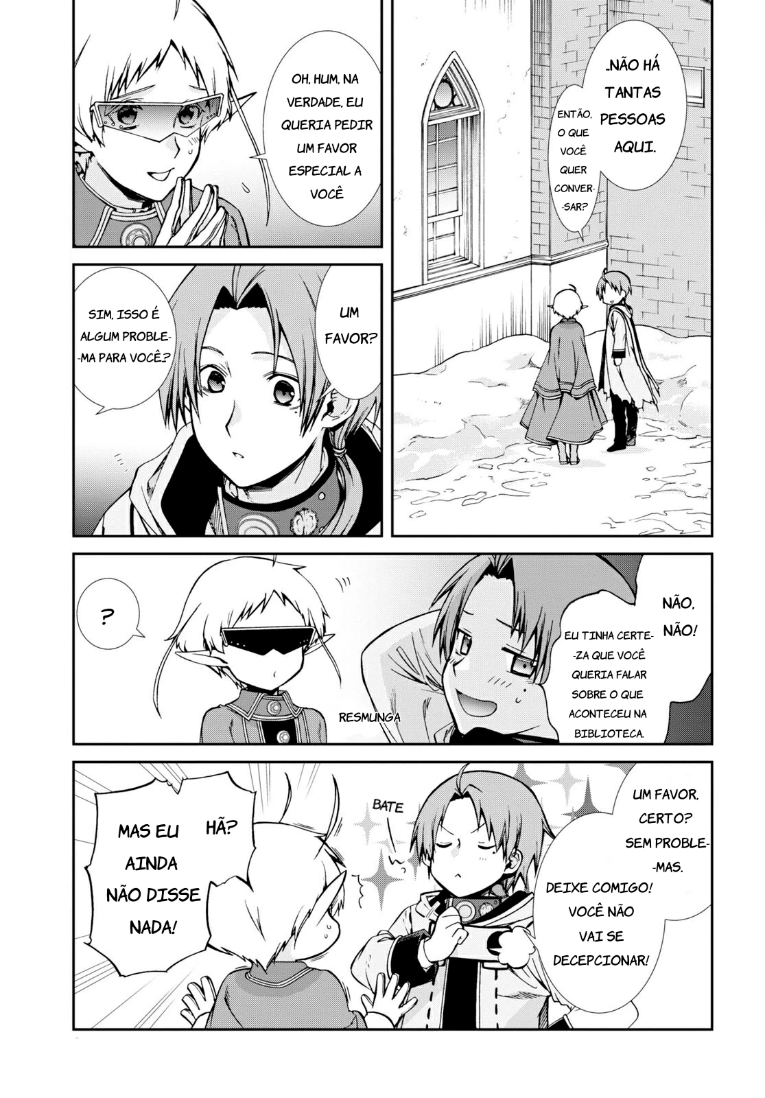Mushoku Tensei: Isekai Ittara Honki Dasu — Cap. 84, pág. 15