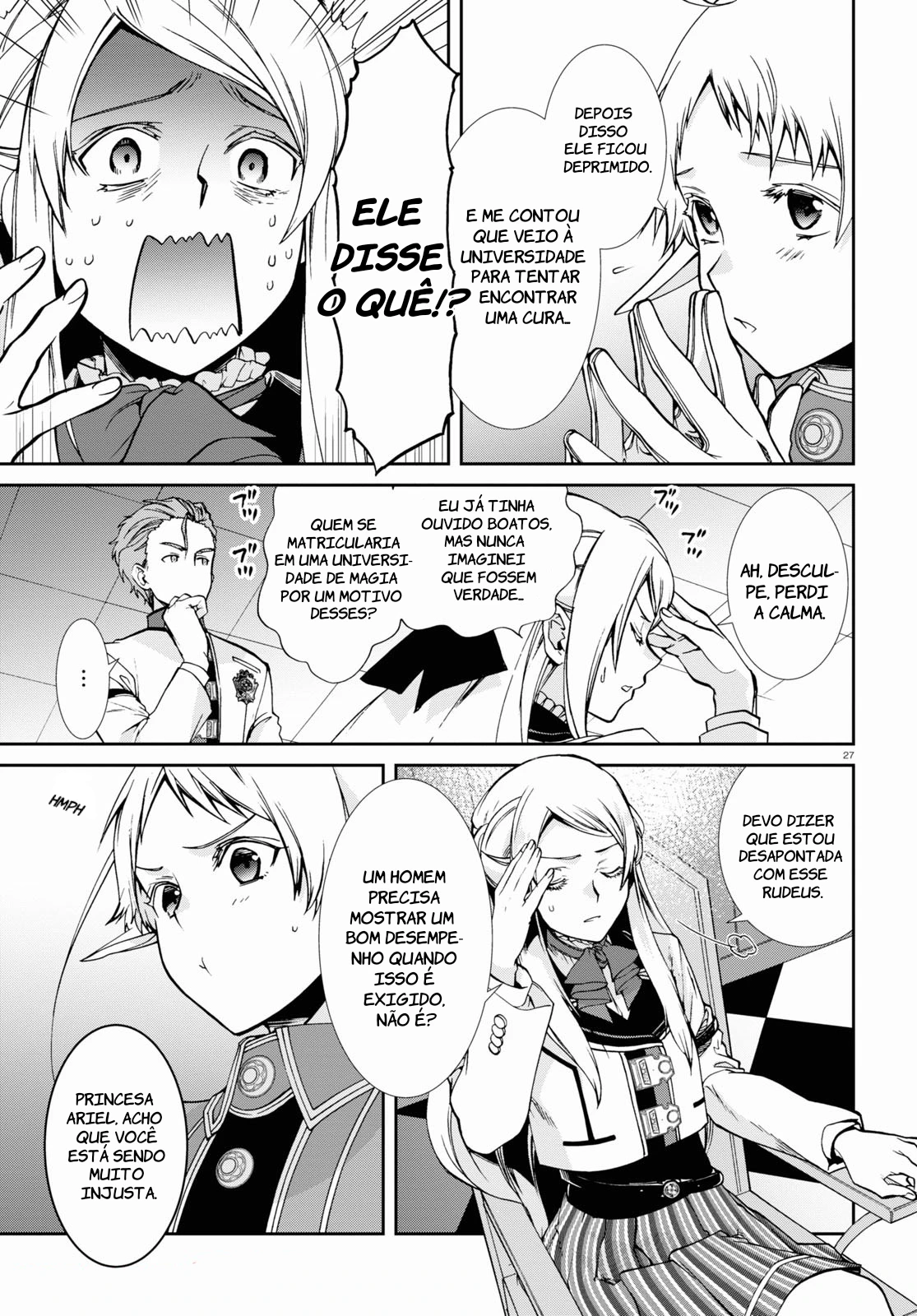 Mushoku Tensei: Isekai Ittara Honki Dasu — Cap. 86, pág. 28