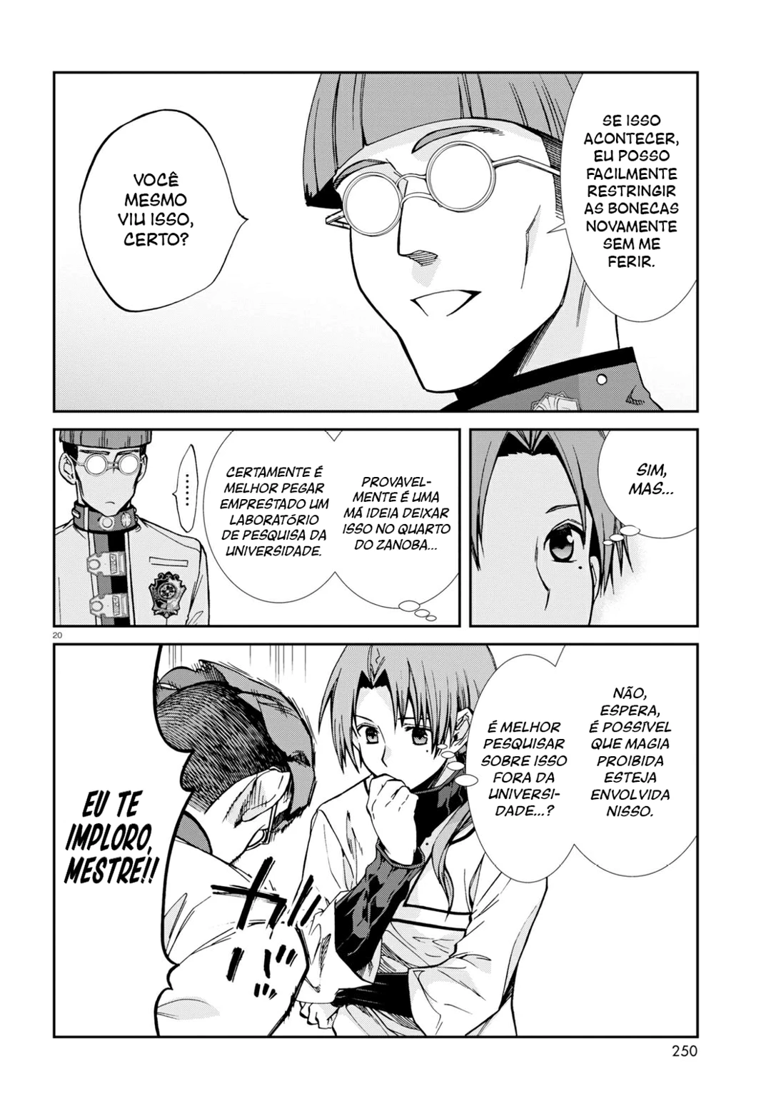 Mushoku Tensei: Isekai Ittara Honki Dasu — Cap. 90, pág. 21