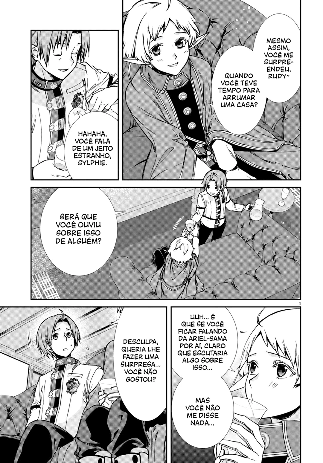 Mushoku Tensei: Isekai Ittara Honki Dasu — Cap. 91, pág. 4