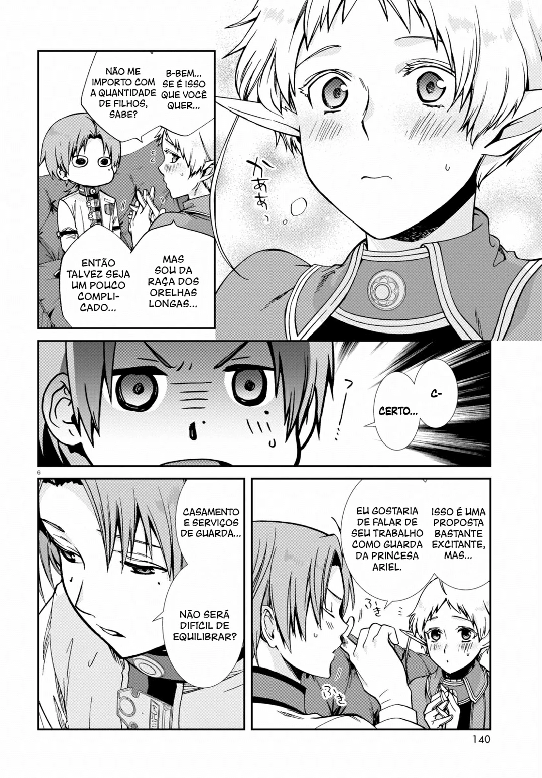 Mushoku Tensei: Isekai Ittara Honki Dasu — Cap. 91, pág. 7