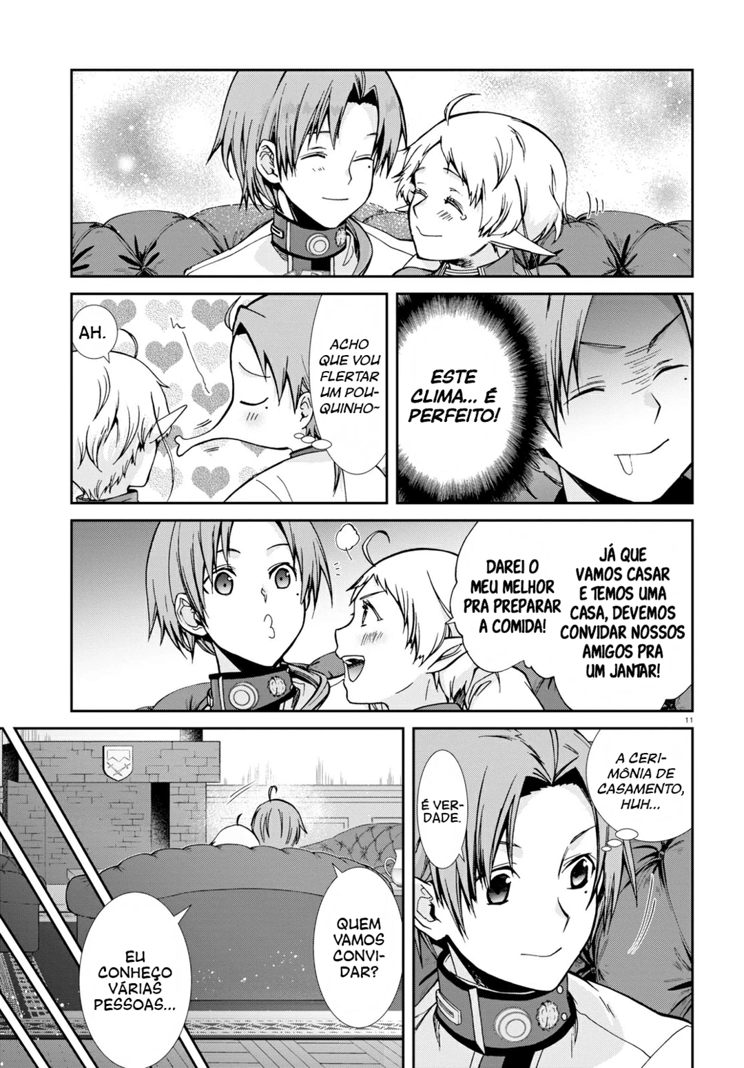 Mushoku Tensei: Isekai Ittara Honki Dasu — Cap. 91, pág. 12