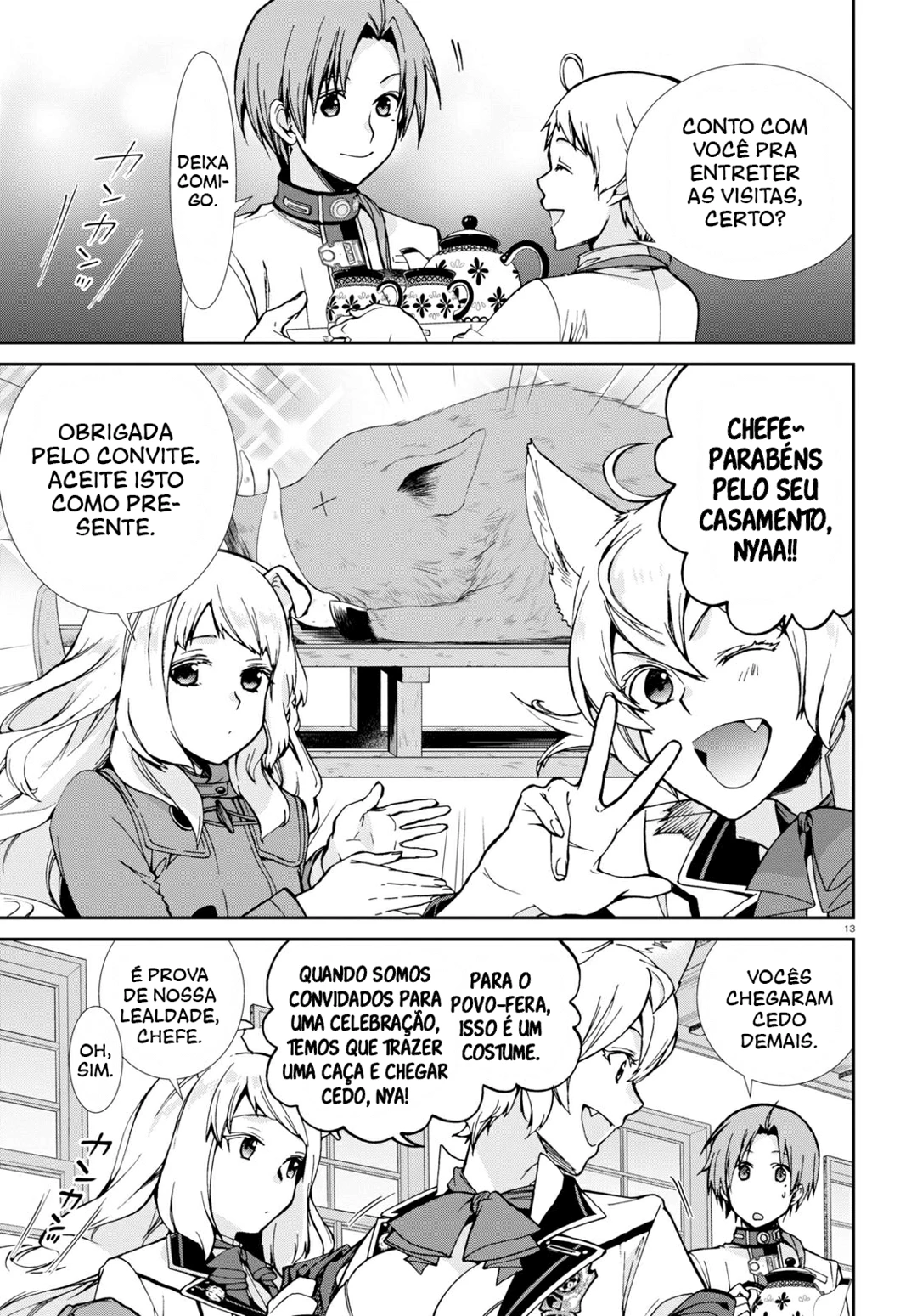 Mushoku Tensei: Isekai Ittara Honki Dasu — Cap. 91, pág. 14