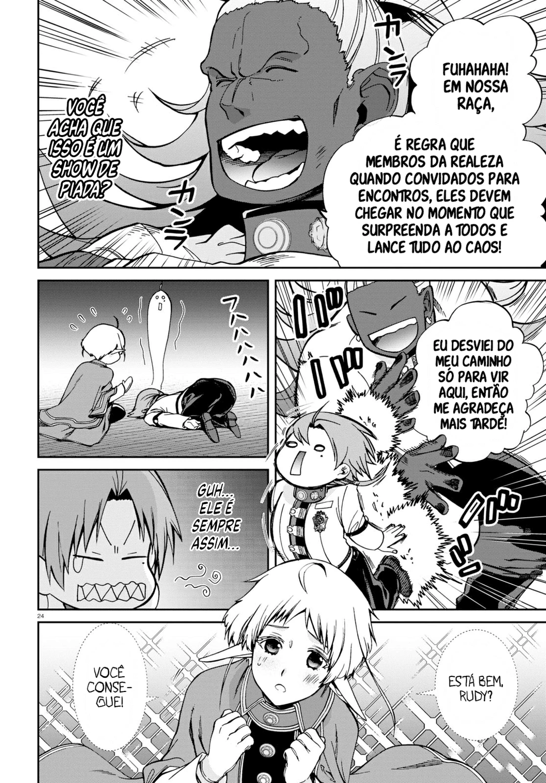 Mushoku Tensei: Isekai Ittara Honki Dasu — Cap. 91, pág. 25