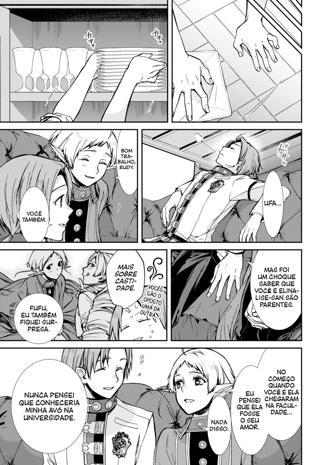 Mushoku Tensei: Isekai Ittara Honki Dasu — Cap. 92, pág. 22