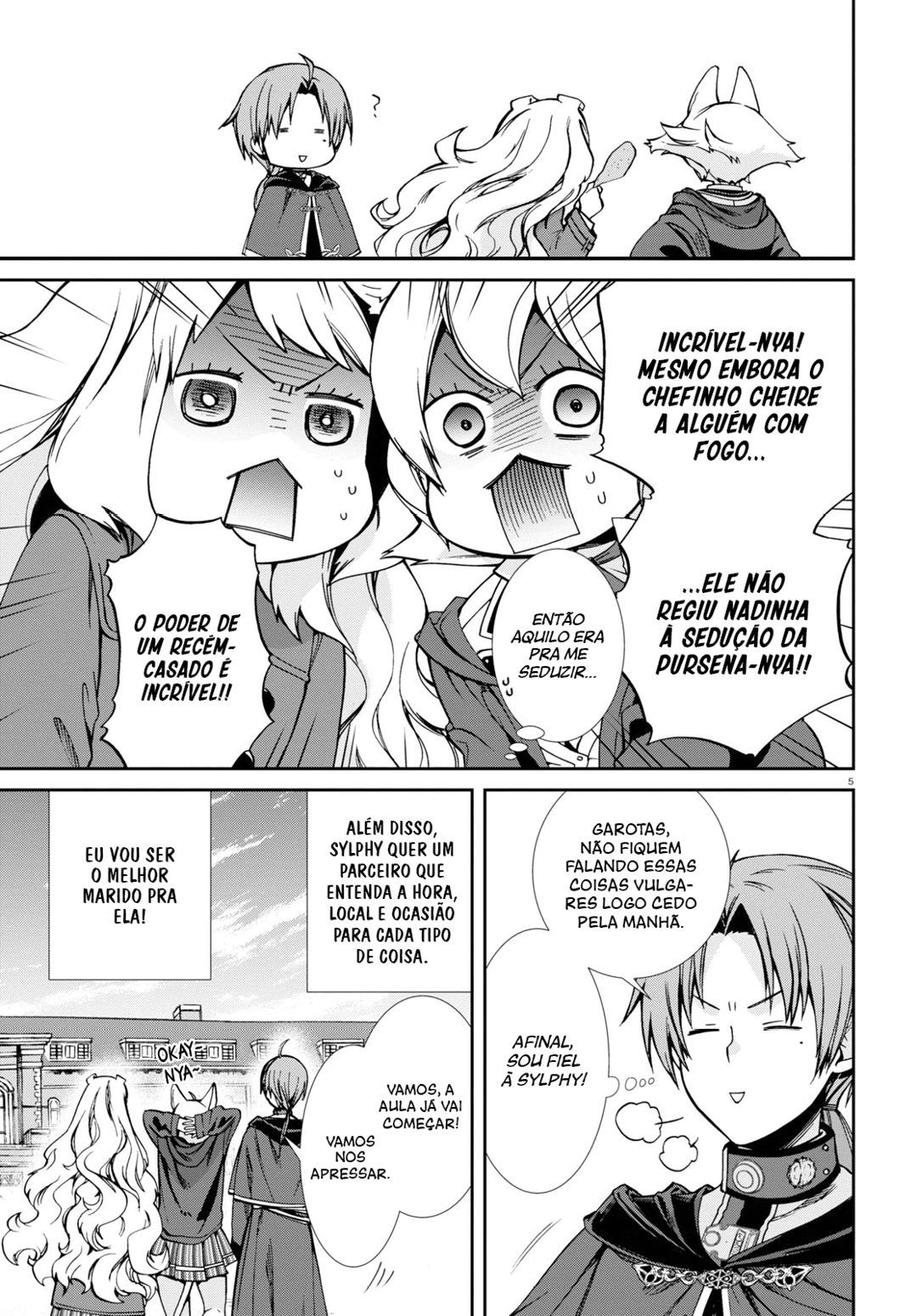 Mushoku Tensei: Isekai Ittara Honki Dasu — Cap. 93, pág. 10