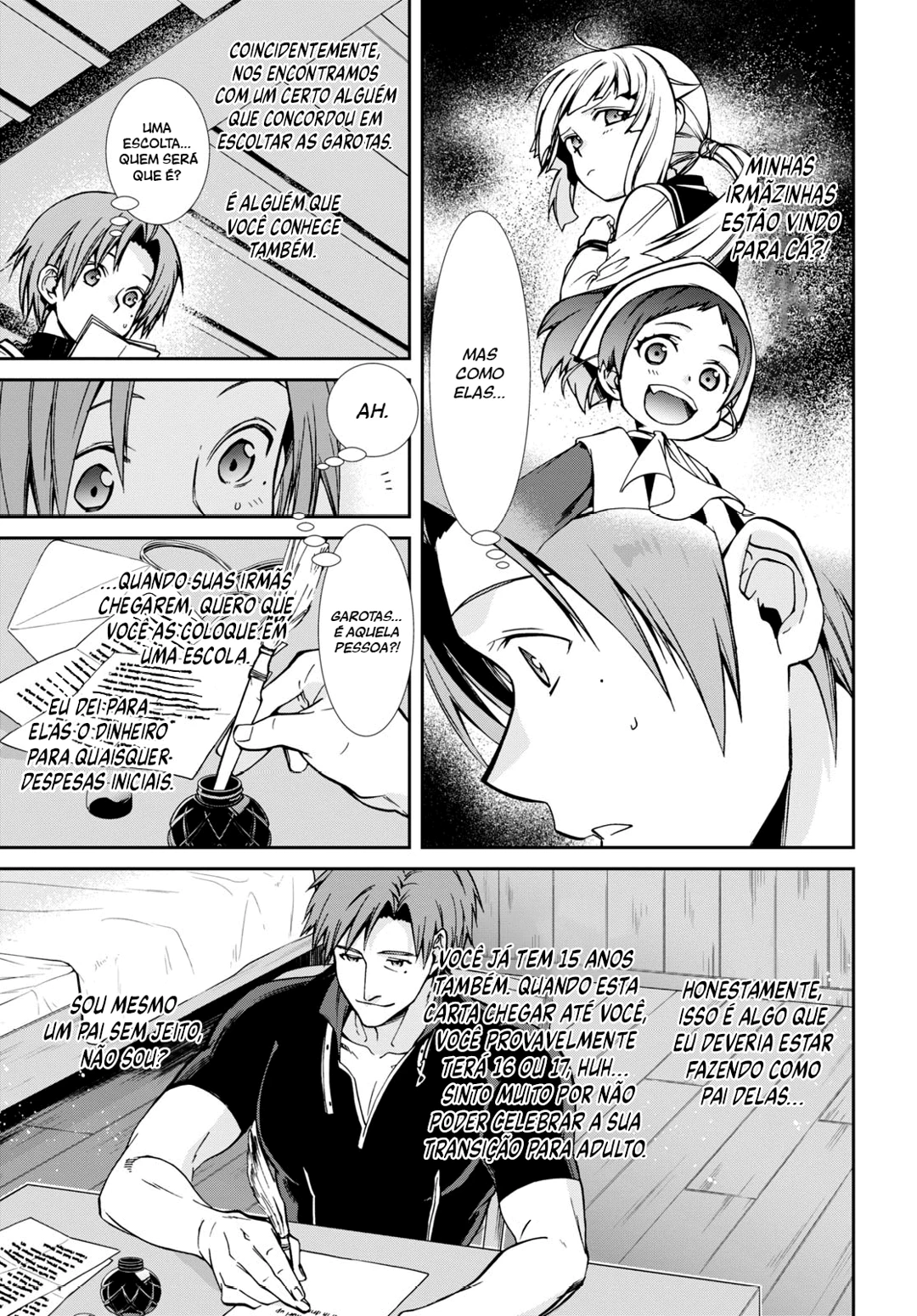 Mushoku Tensei: Isekai Ittara Honki Dasu — Cap. 94, pág. 4