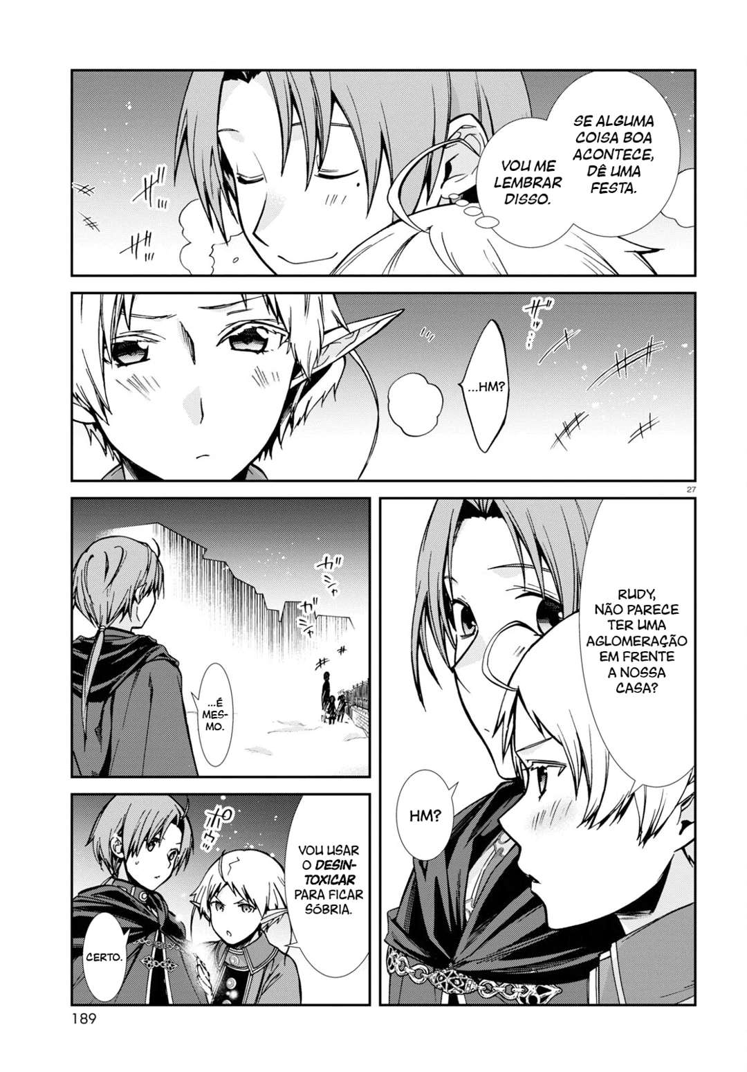Mushoku Tensei: Isekai Ittara Honki Dasu — Cap. 97, pág. 27