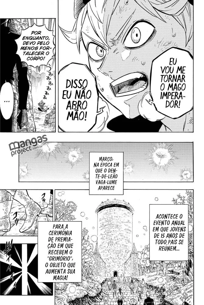 Black Clover — Cap. 1, pág. 18