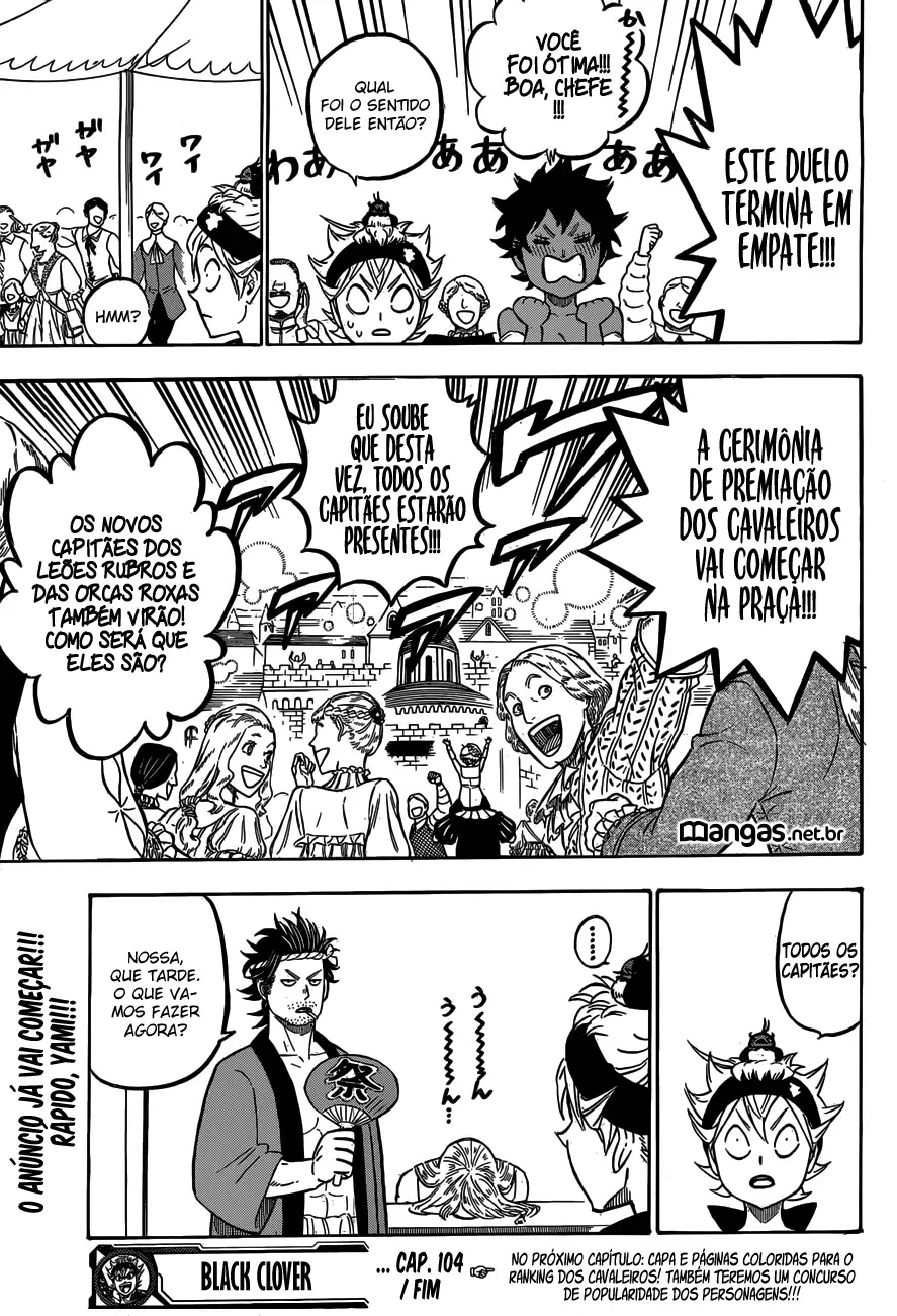 Black Clover — Cap. 104, pág. 18