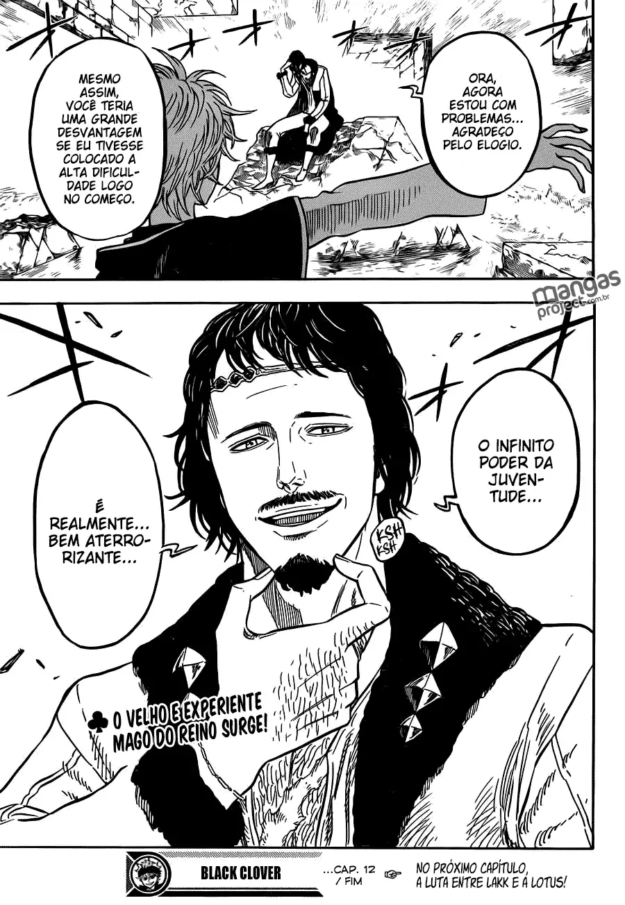 Black Clover — Cap. 12, pág. 20