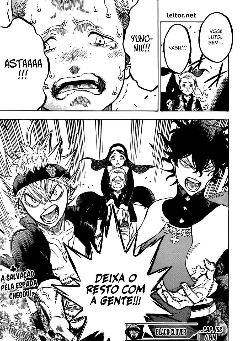Black Clover — Cap. 158, pág. 17