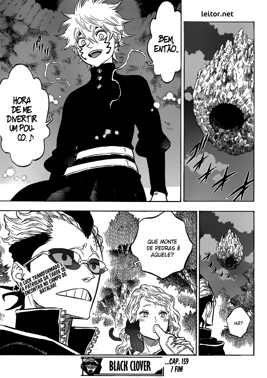 Black Clover — Cap. 159, pág. 17