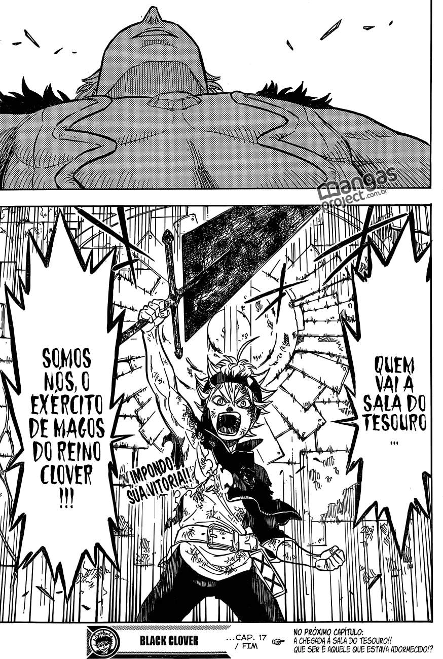 Black Clover — Cap. 17, pág. 18